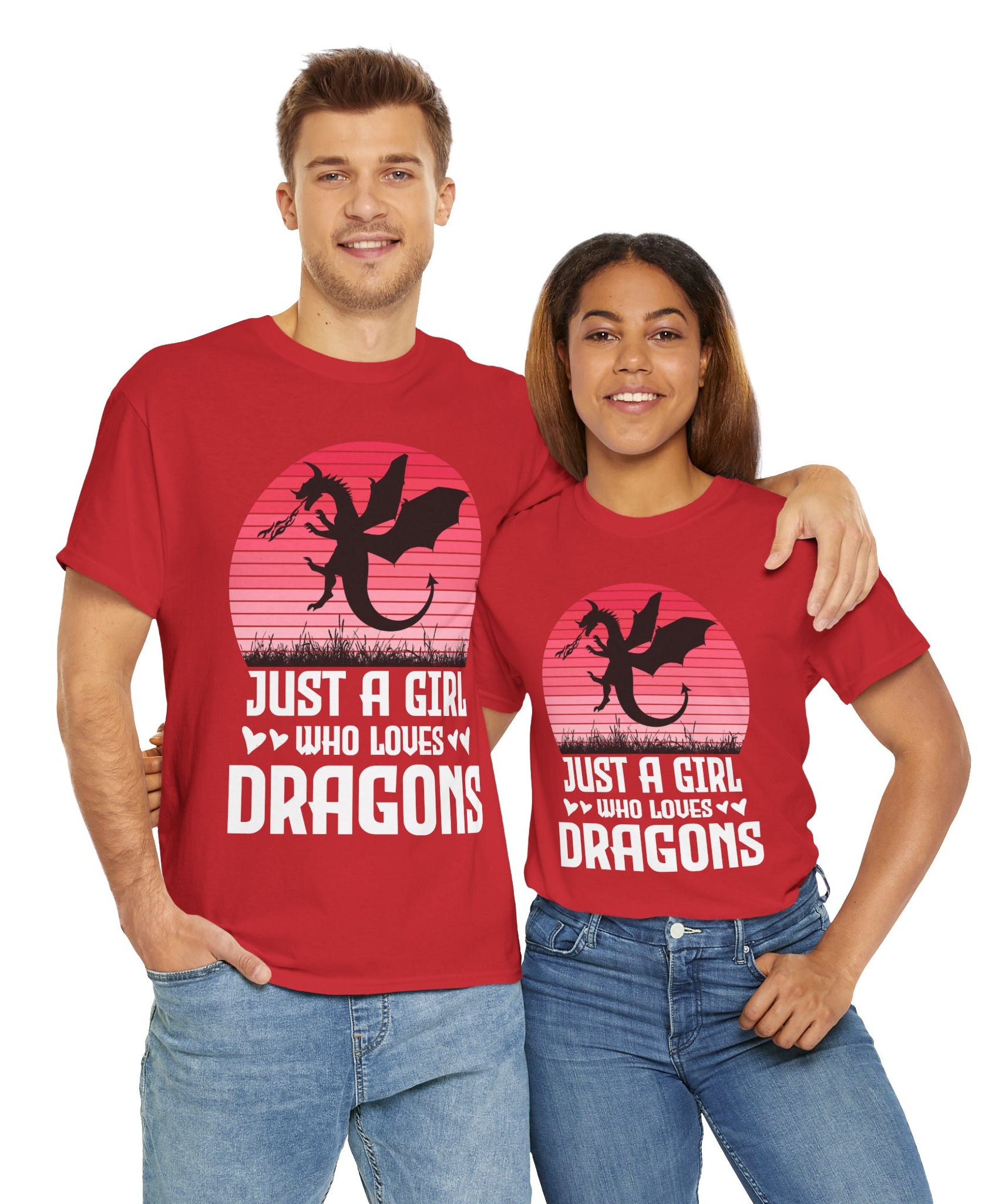 Retro Fire-Breathing Dragon Tee