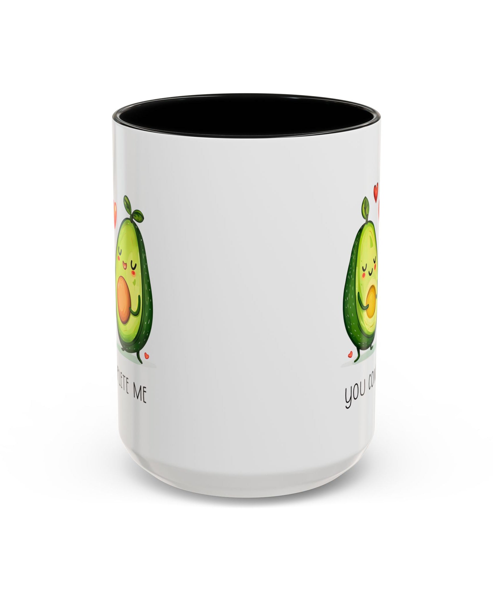 Funny Avocado Couple Ceramic Coffee Mug | Gallory Hive