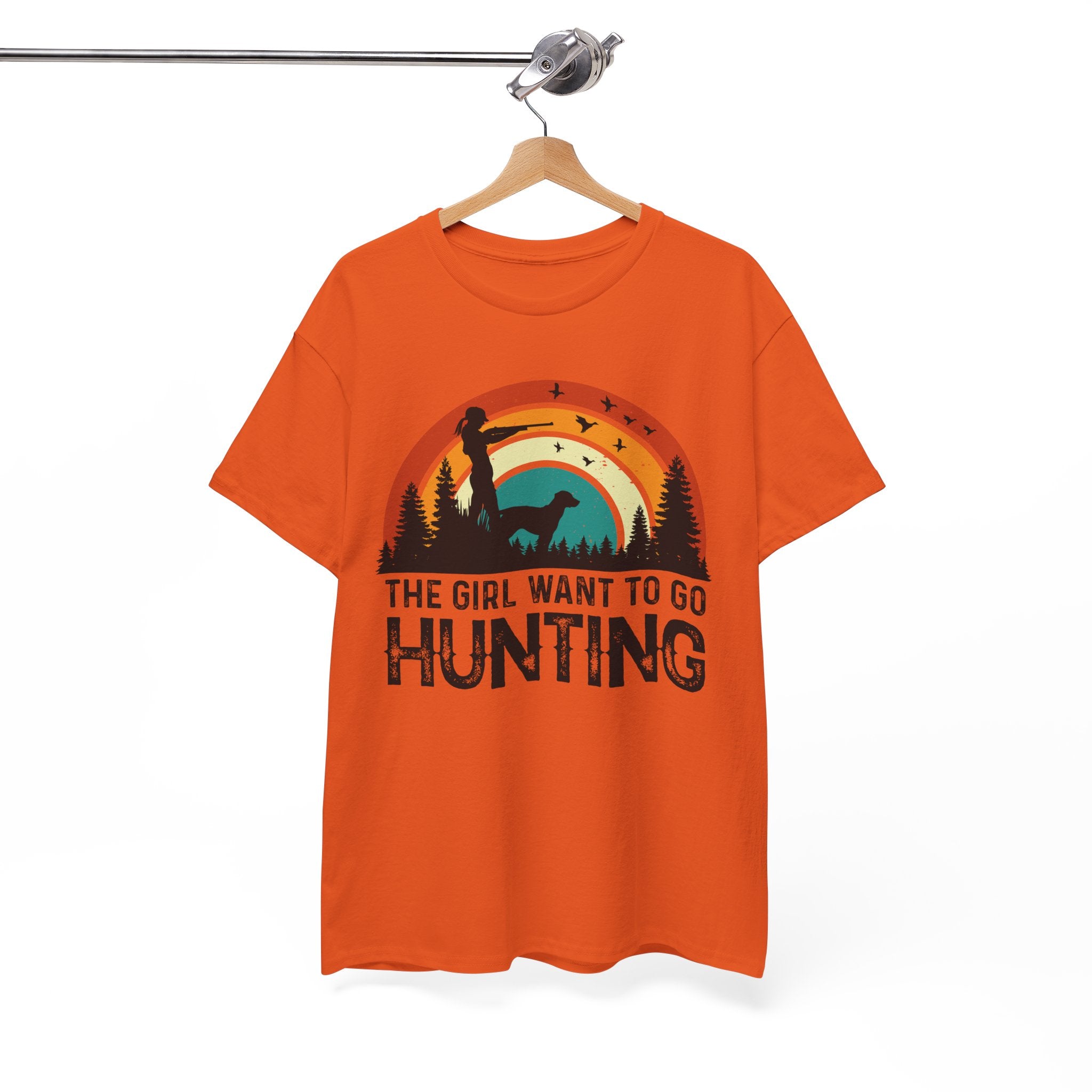 Retro Hunter Shirt – Birds & Pines | Gallory Hive