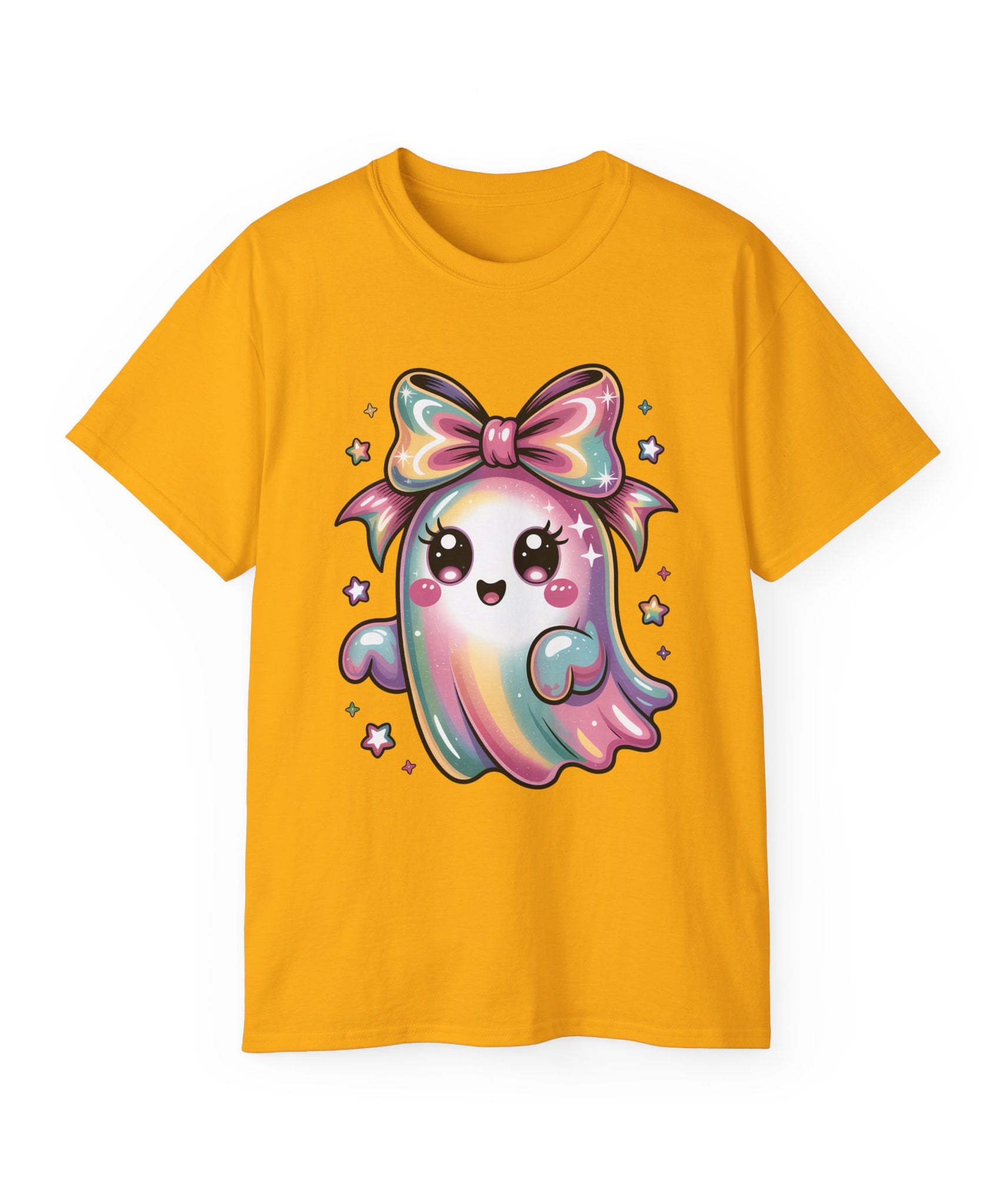 Happy Ghost T-Shirt - Adorable Pastel Tee | Gallory Hive