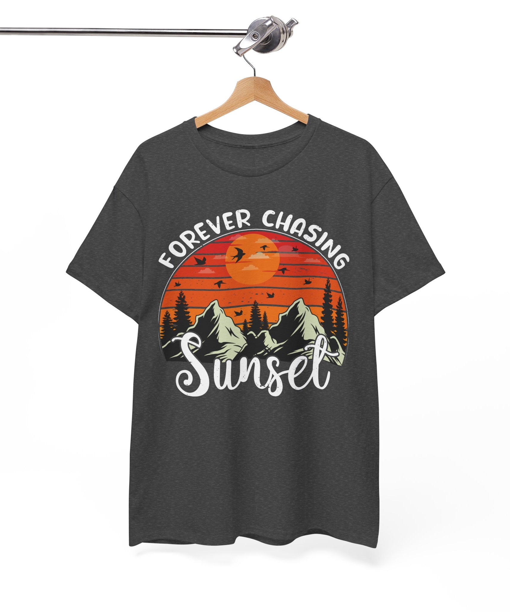 Sunset Mountain Scene T-Shirt