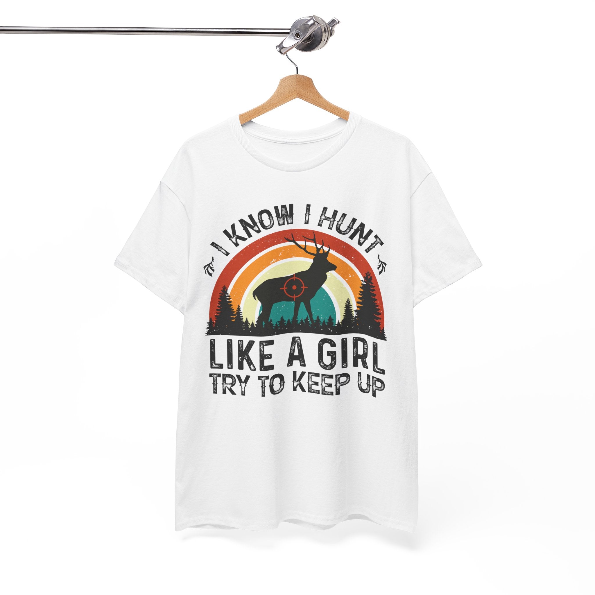 Sunset Target Deer Shirt – Hunting Vibes