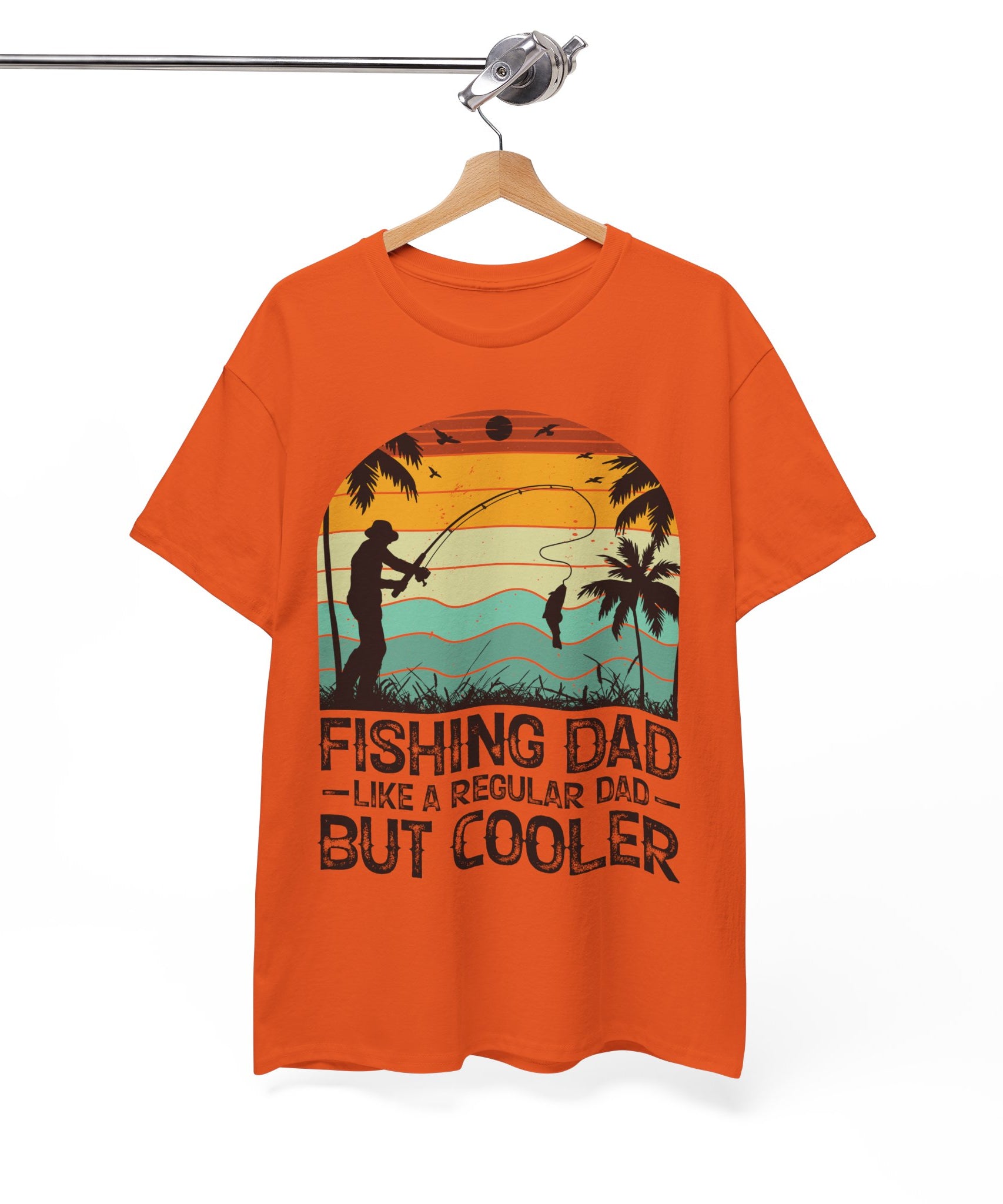 Minimalist Tropical Fishing Tee | Gallory Hive