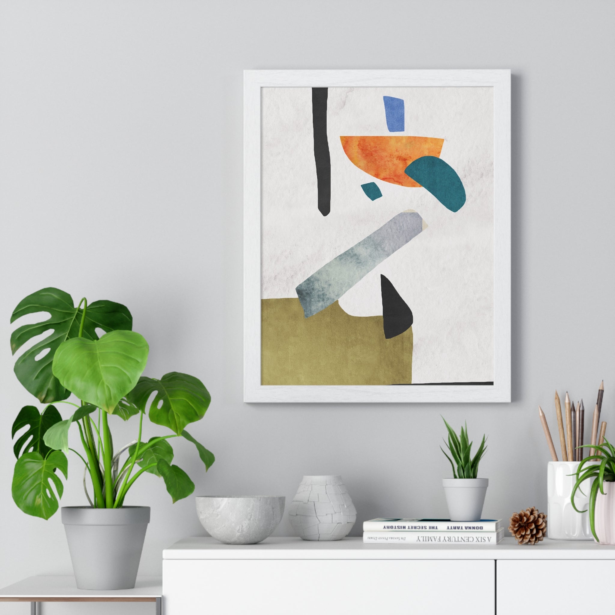 Museum-Quality Carpet Texture Wooden Frame Wall Art | Gallory Hive