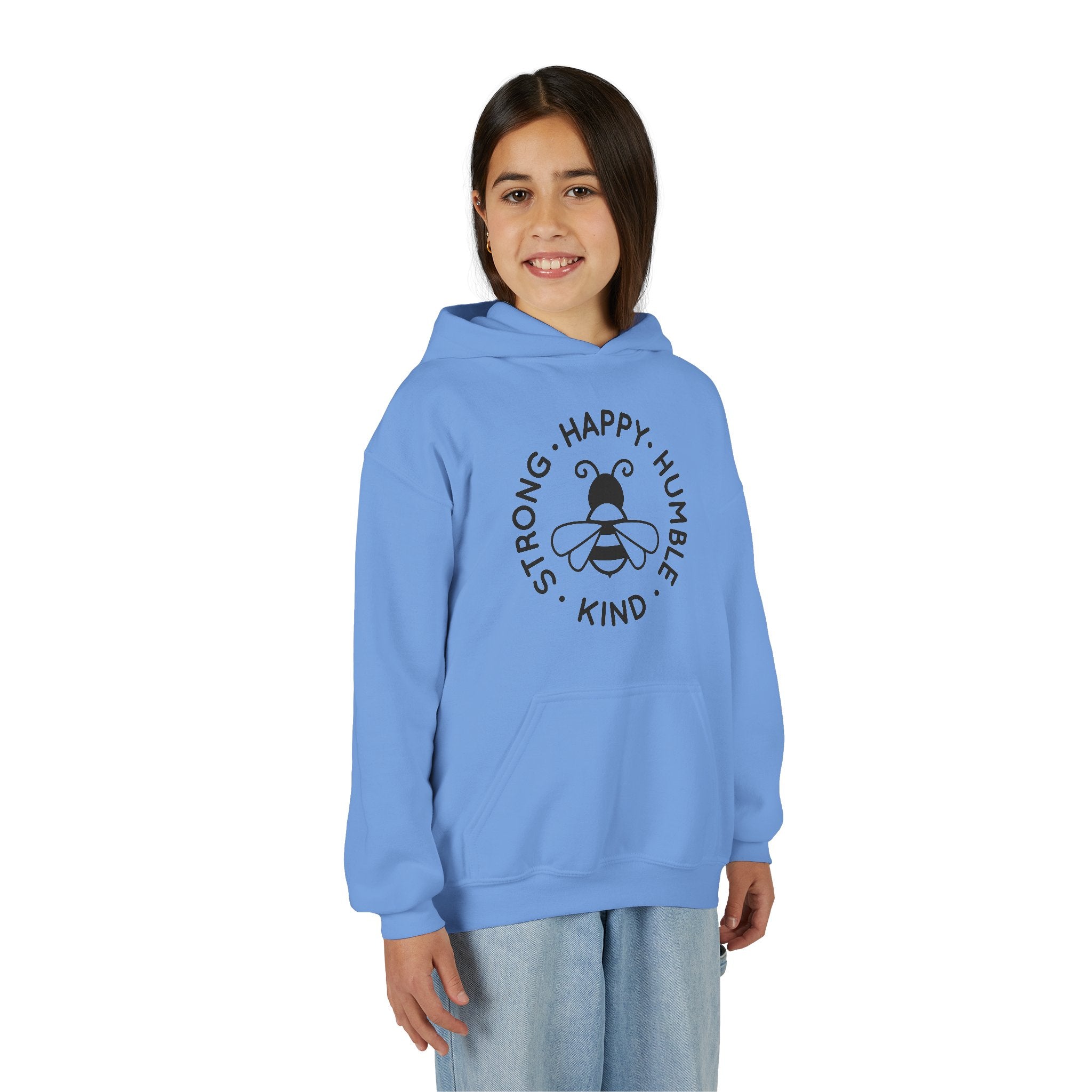 Unisex Kid's "Strong Happy Humble Kind" Hoodie