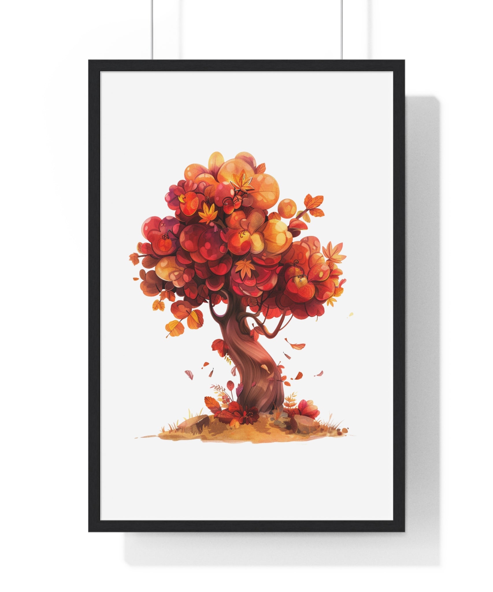 Autumn Dream Tree – Framed Wooden Wall Art | Gallory Hive