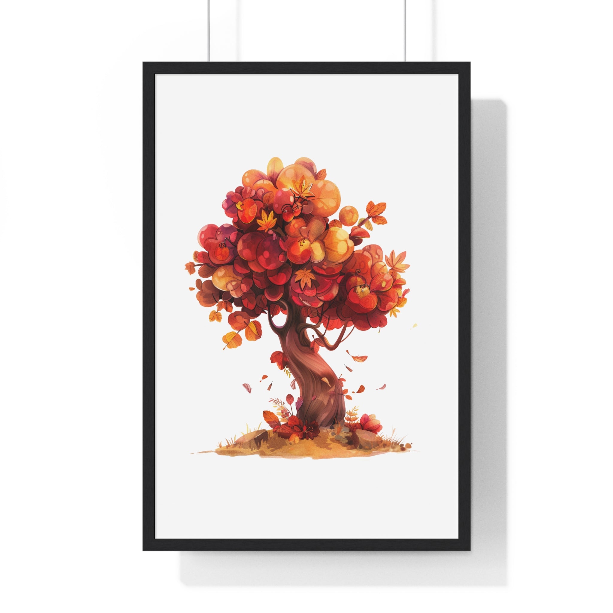 Autumn Dream Tree – Framed Wooden Wall Art | Gallory Hive
