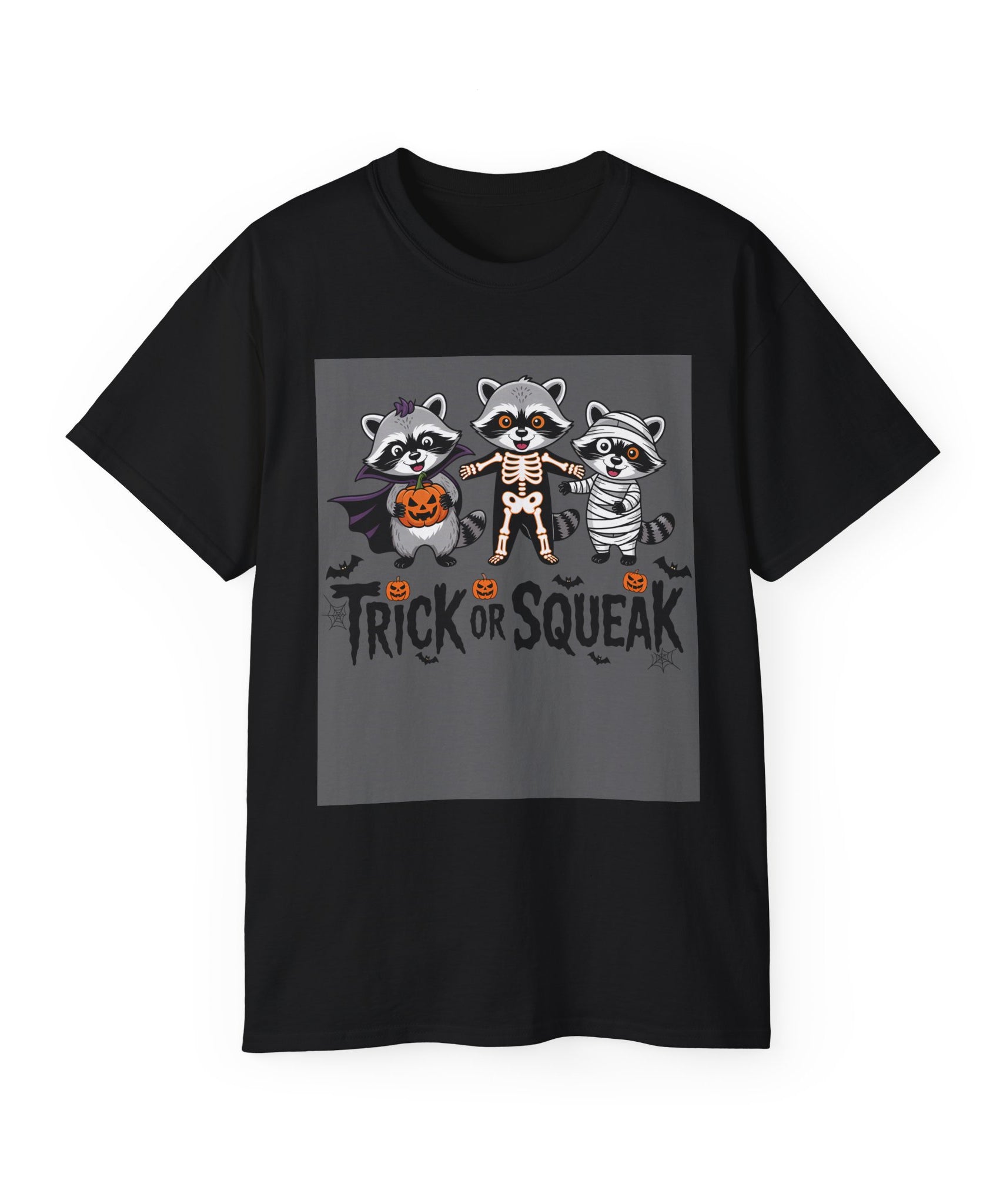 Cute Spooky Raccoon Halloween T-Shirt | Gallory Hive
