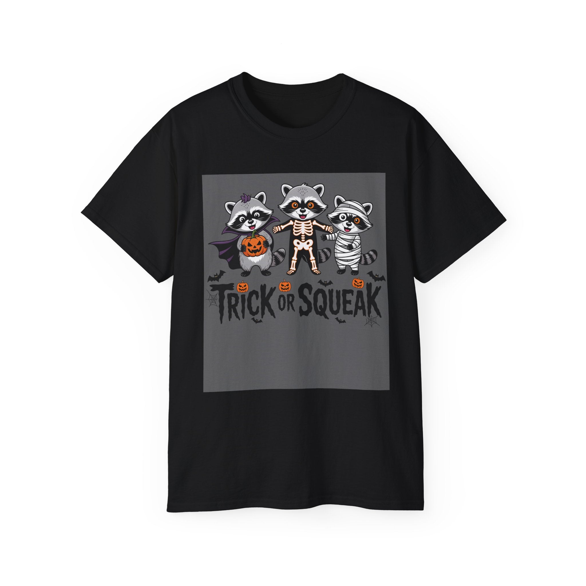 Cute Spooky Raccoon Halloween T-Shirt | Gallory Hive