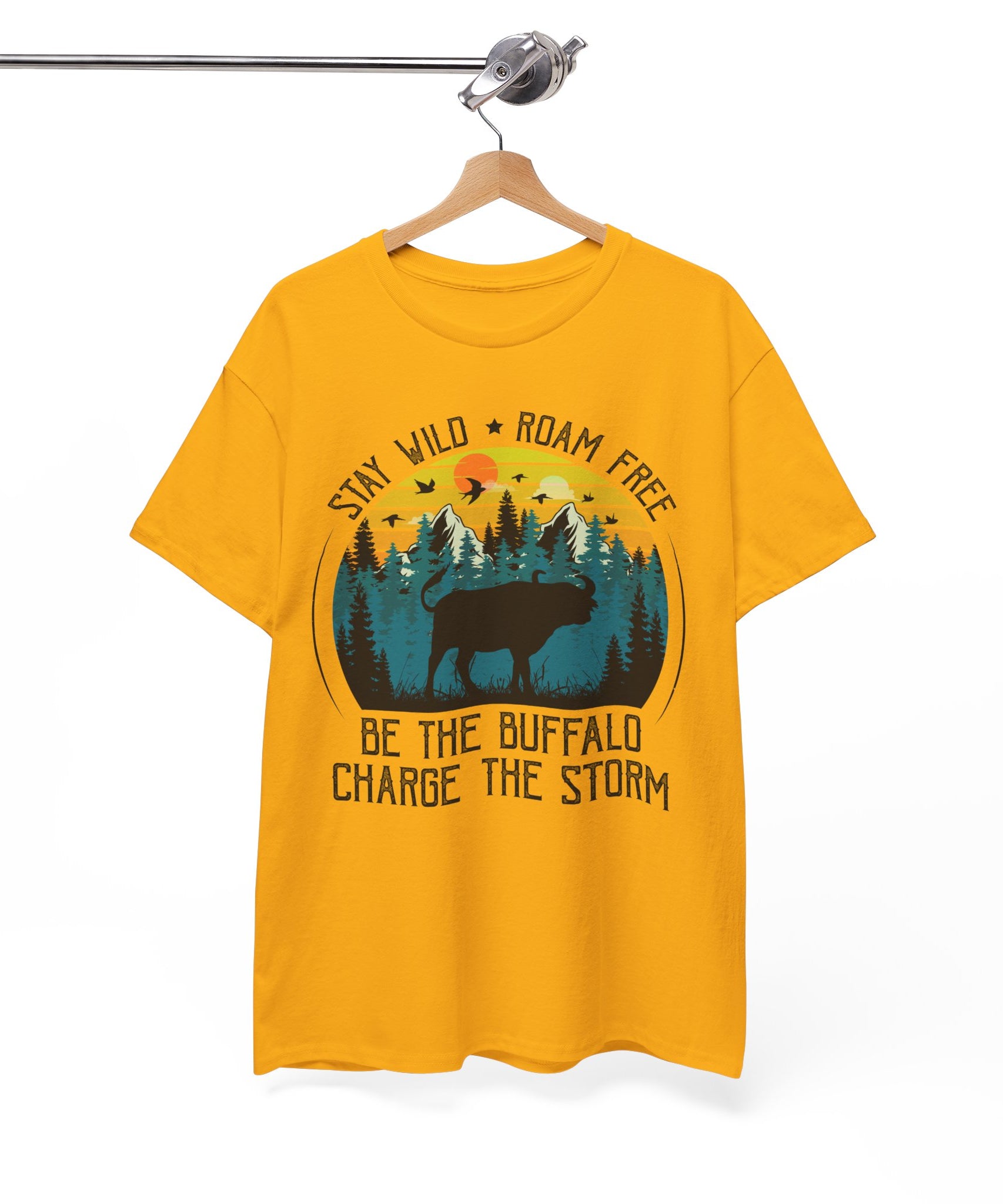 Wild Buffalo Mountain Graphic Tee
