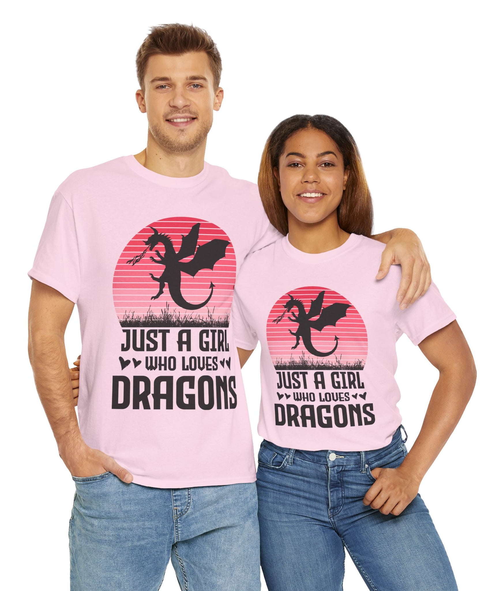 Retro Fire-Breathing Dragon Tee