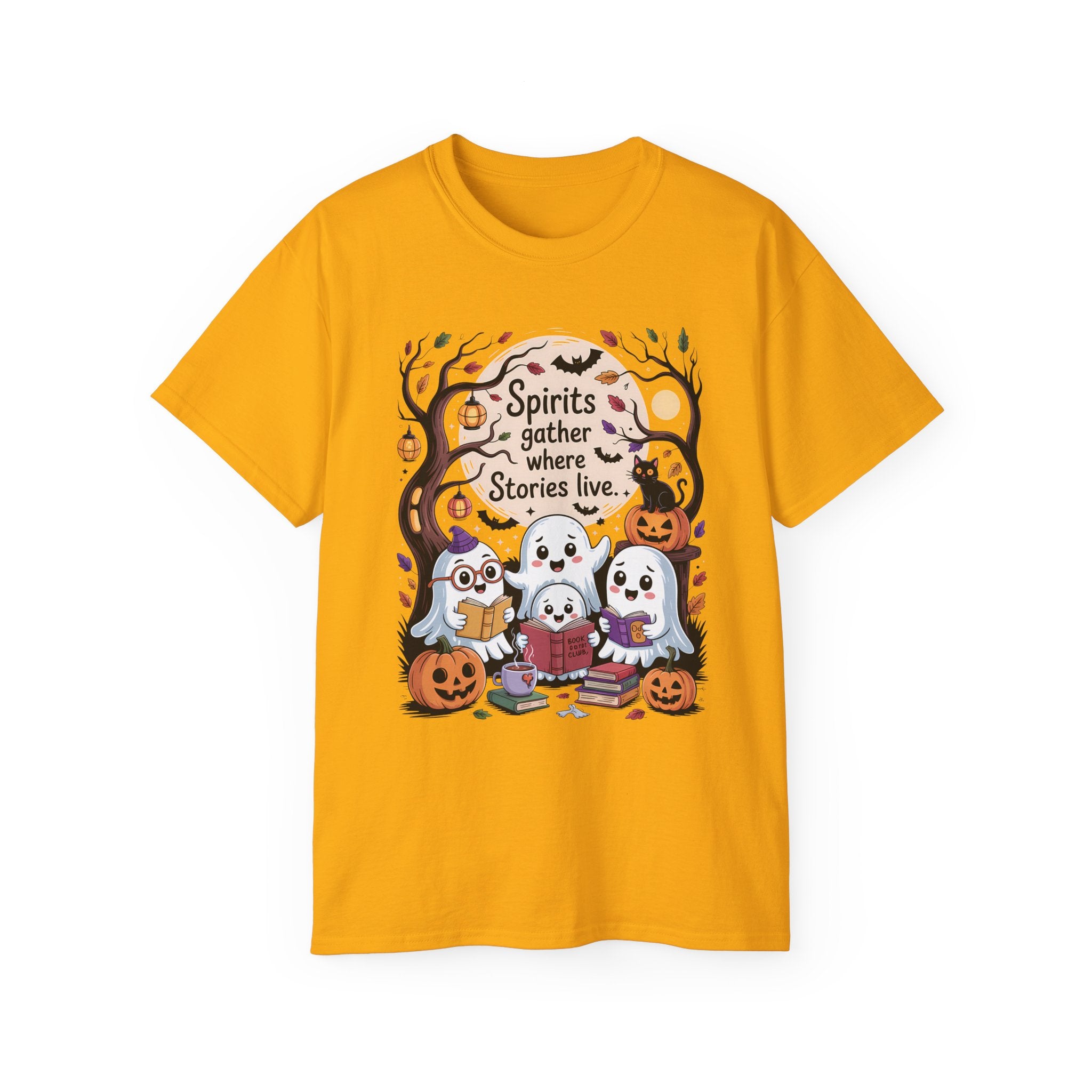 Halloween Ghost Book Club Tee