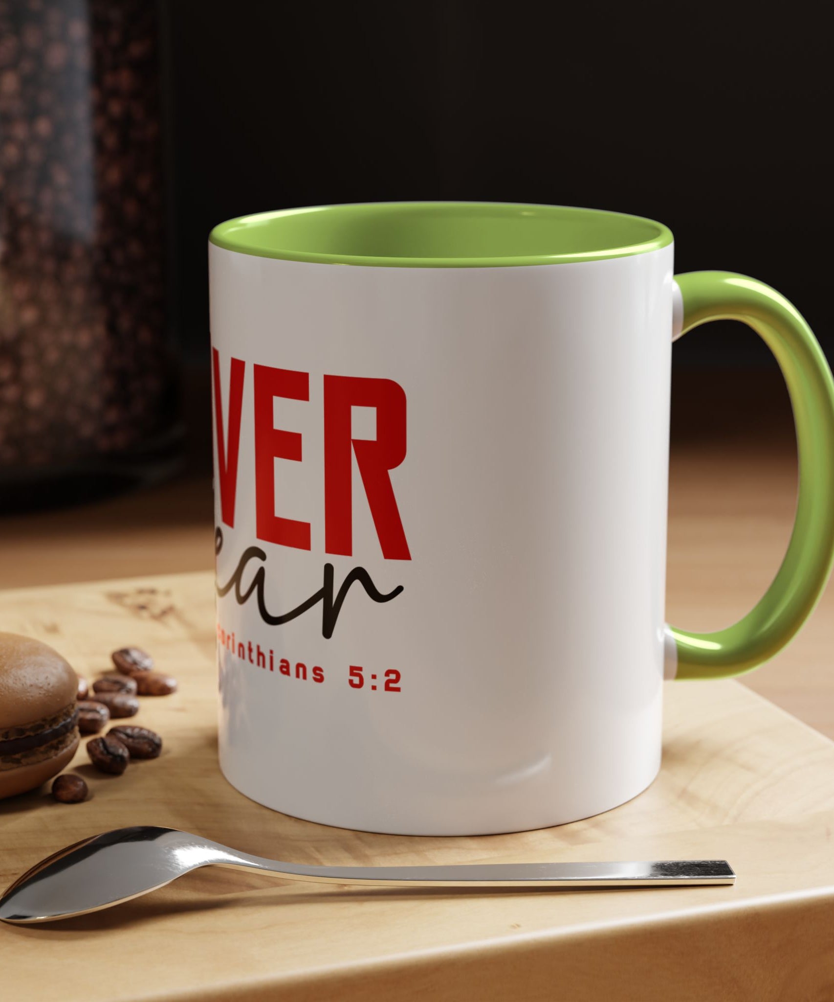 Faith Scripture Accent Coffee Mug | Gallory Hive