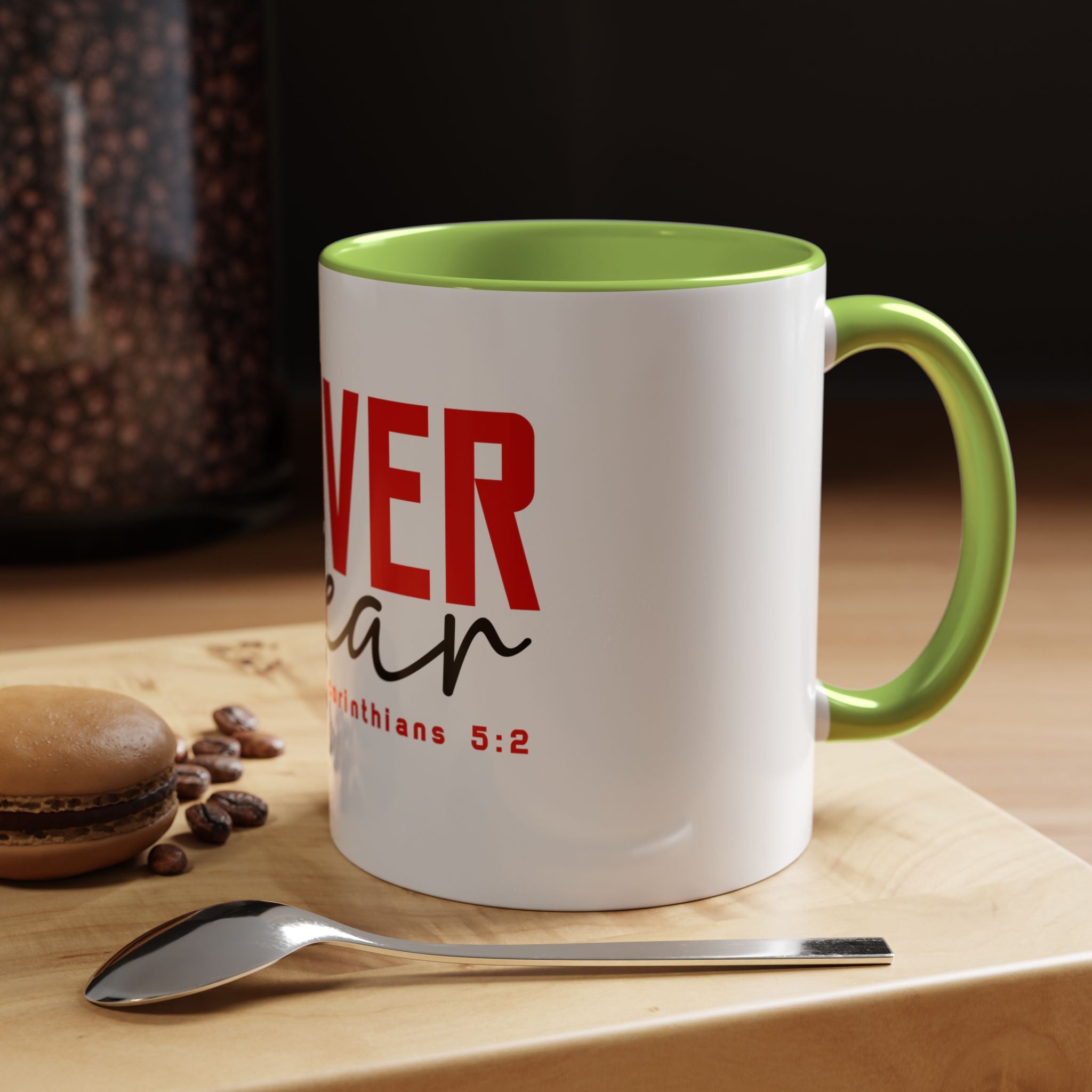 Faith Scripture Accent Coffee Mug | Gallory Hive
