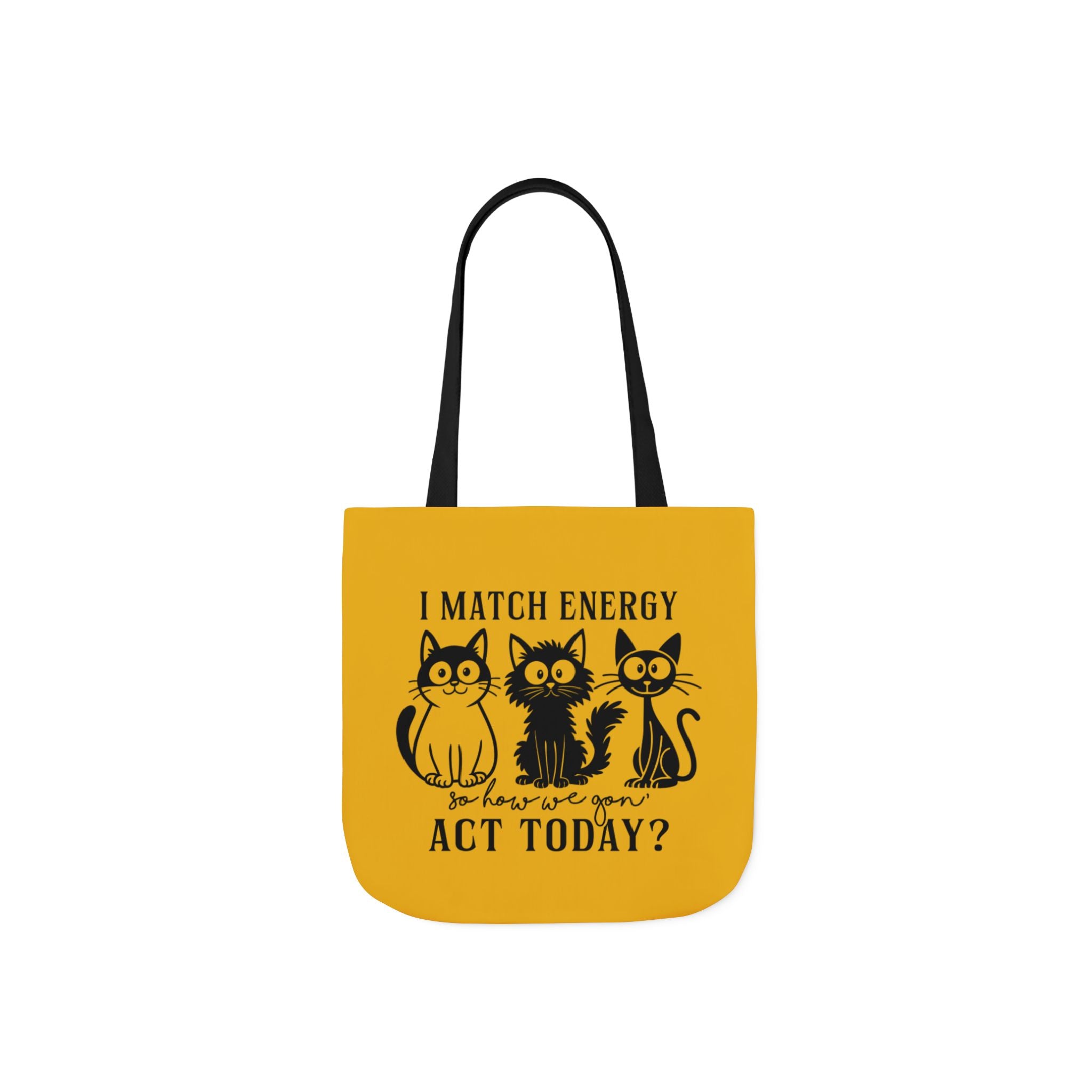 Cute Yellow Canvas Tote – Reusable Bag | Gallory Hive