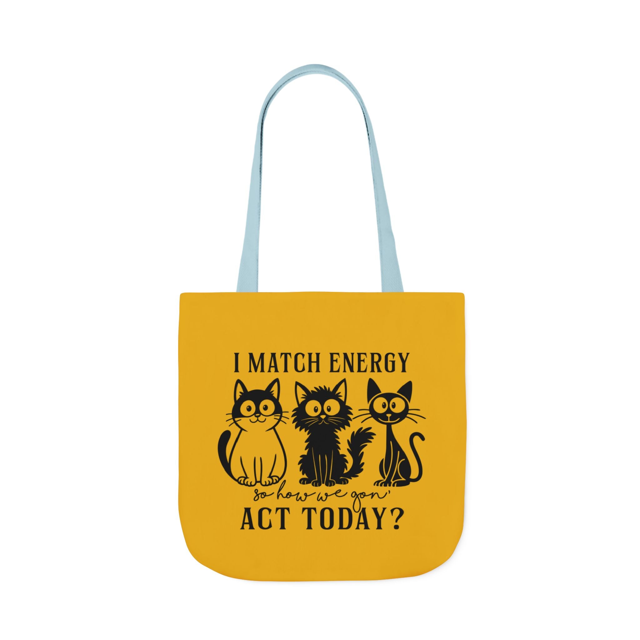 Cute Yellow Canvas Tote – Reusable Bag