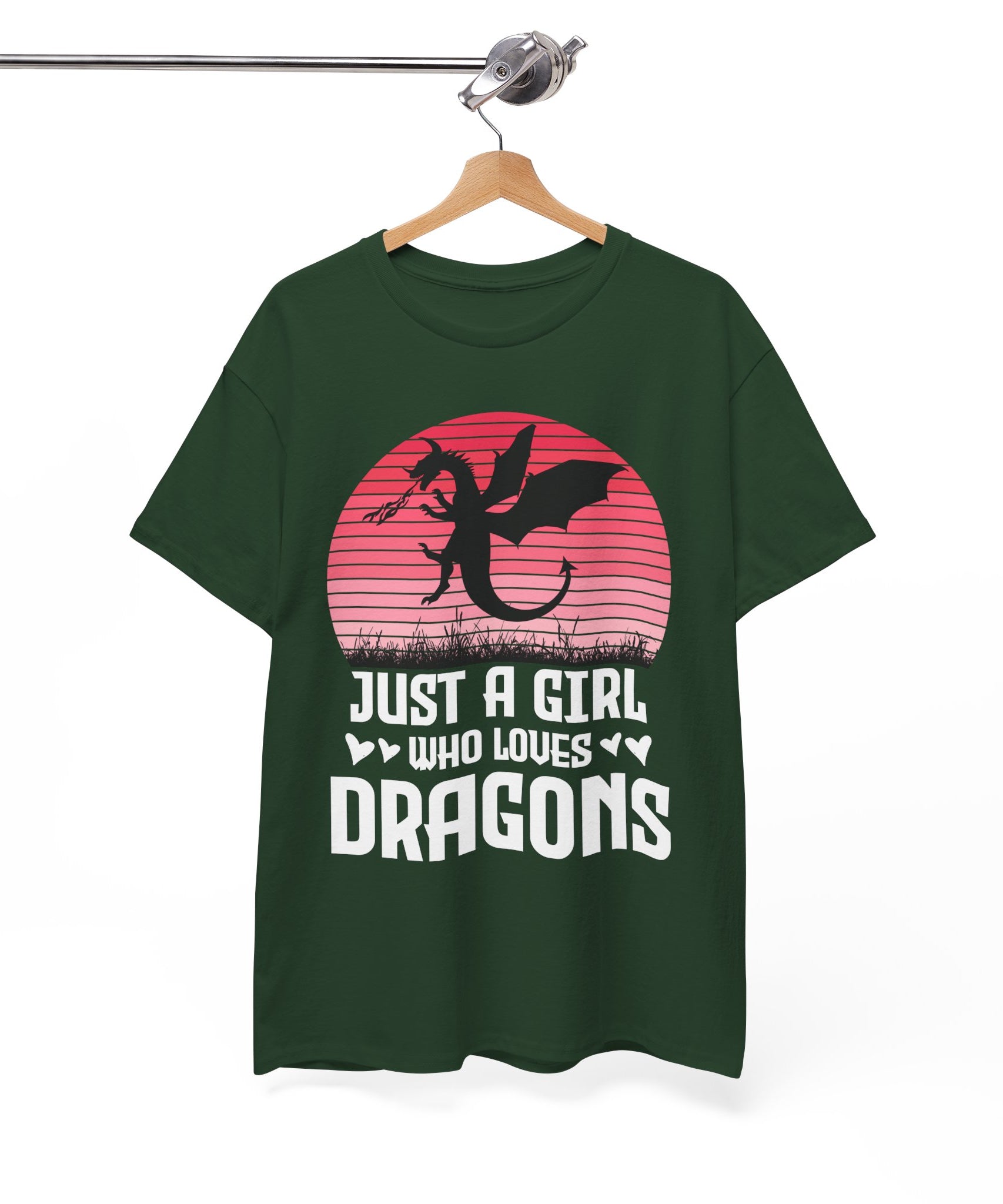 Retro Fire-Breathing Dragon Tee