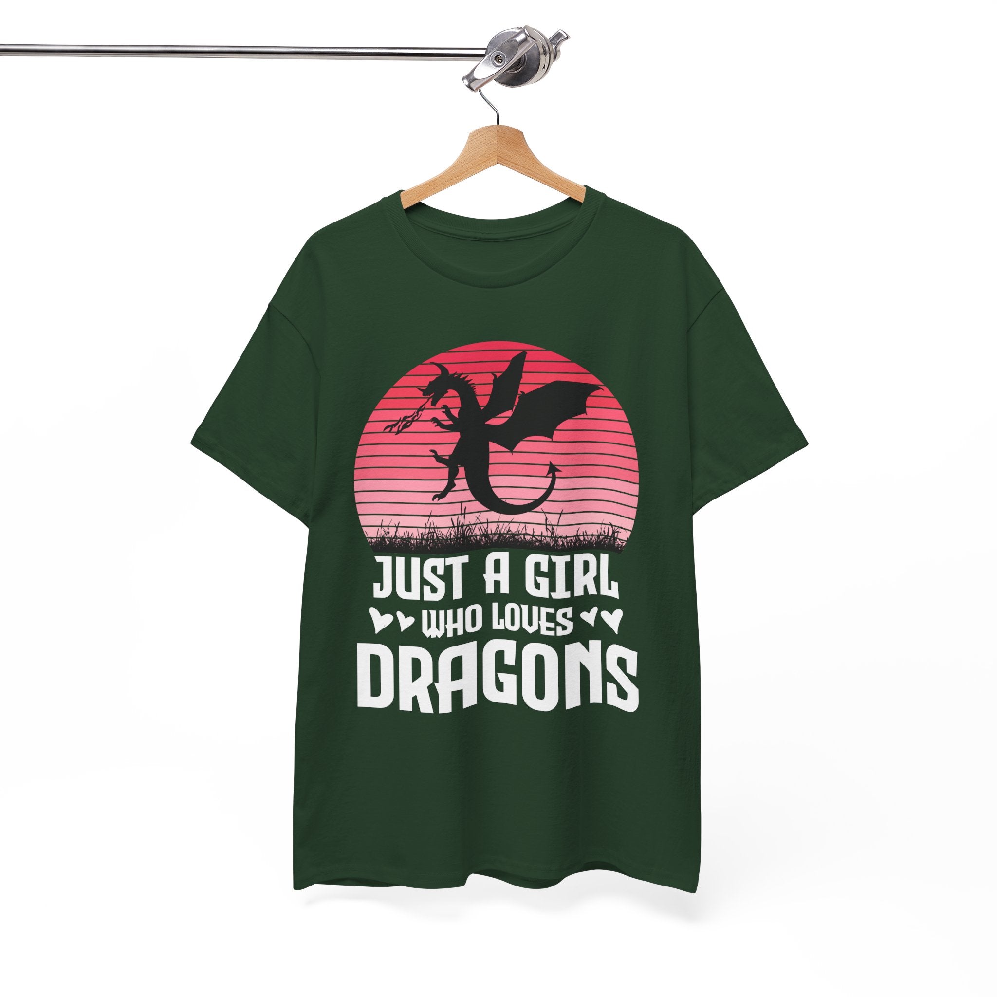 Retro Fire-Breathing Dragon Tee