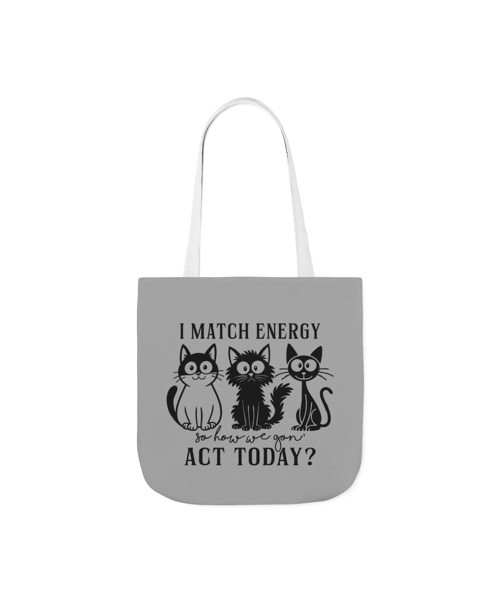 Gift for Cat Lovers – Light Grey Tote Bag