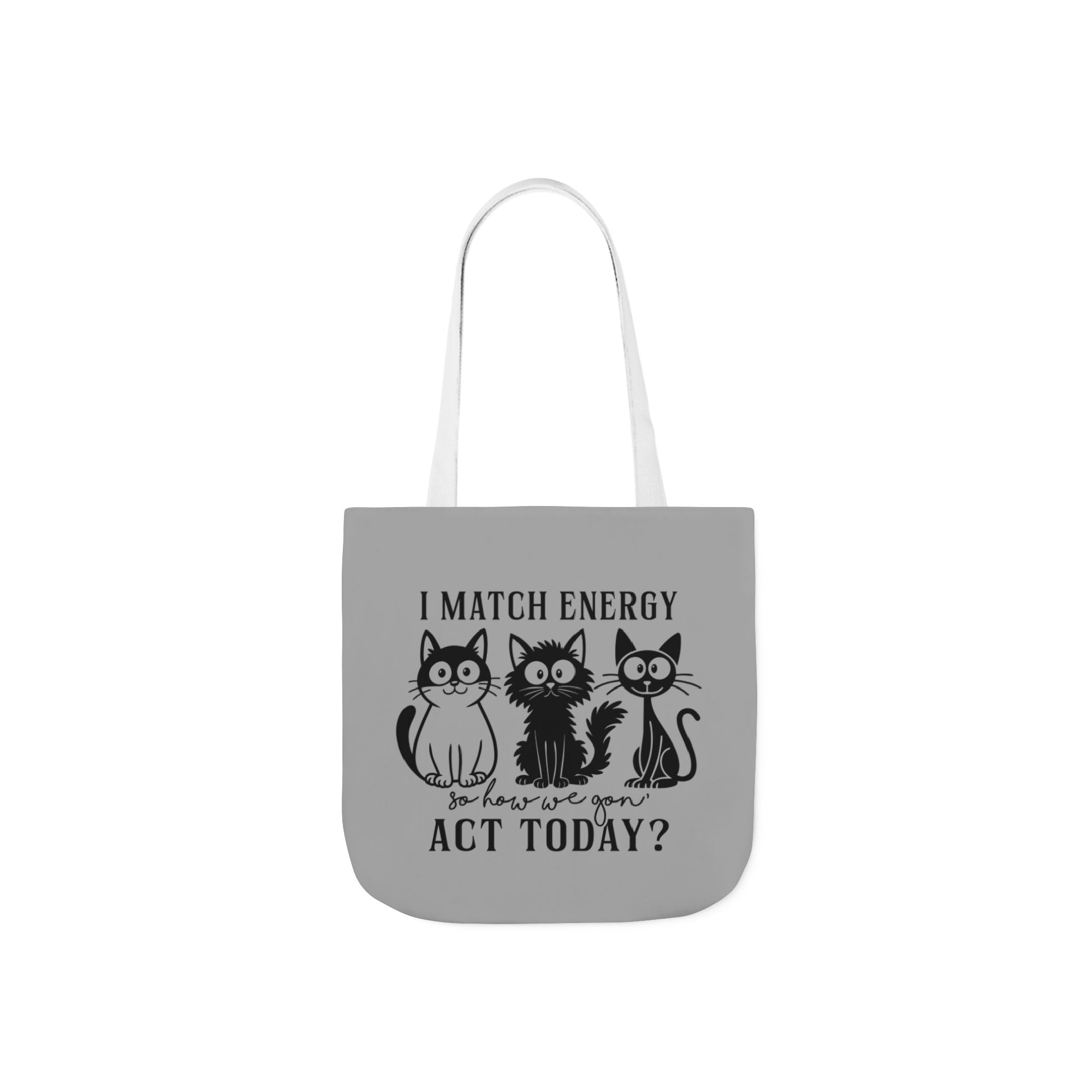 Gift for Cat Lovers – Light Grey Tote Bag