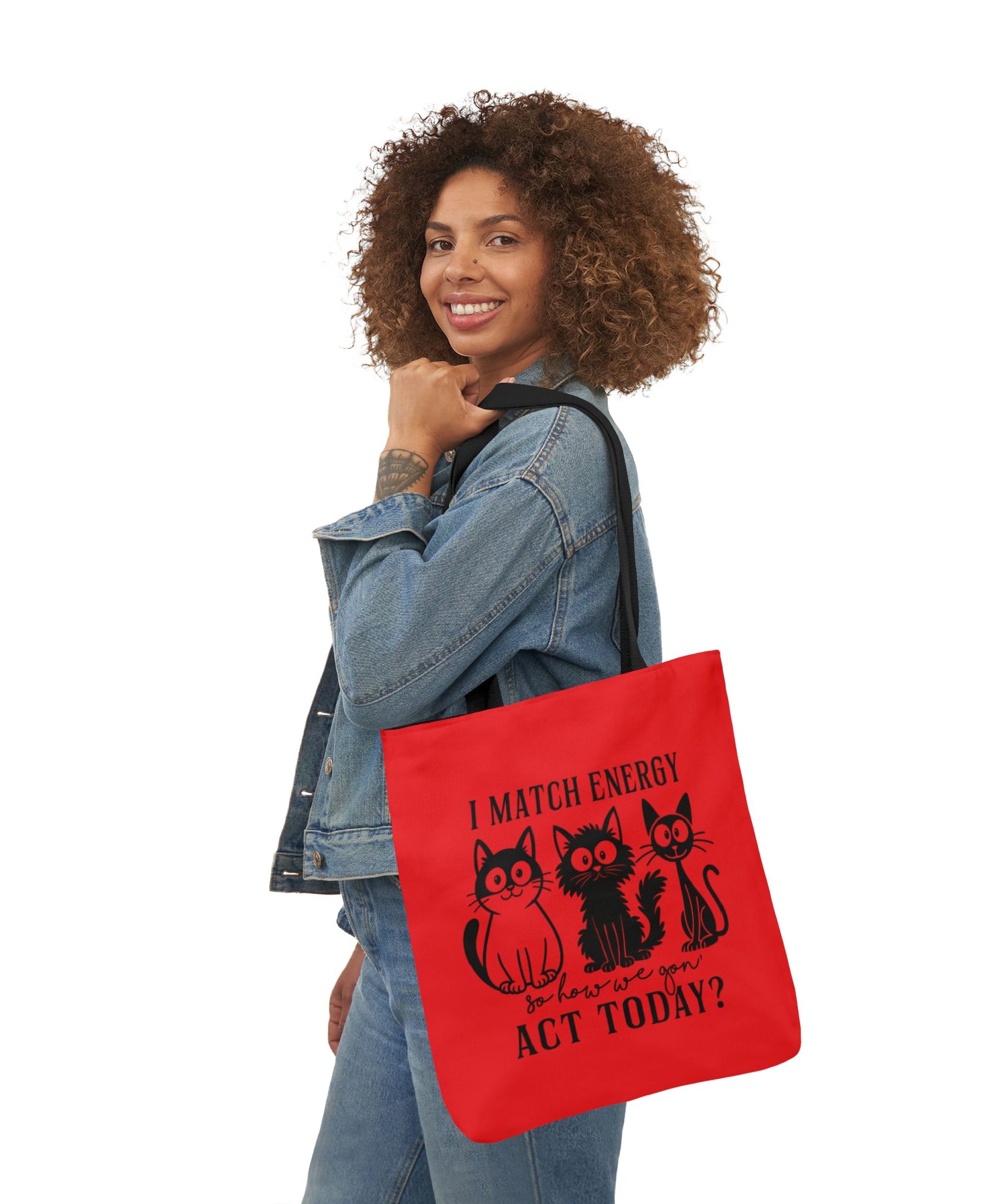 Cute Red Canvas Tote – Reusable Bag