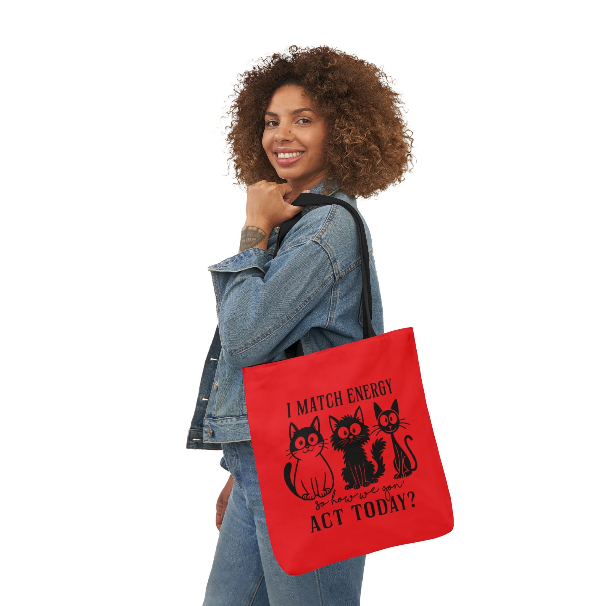 Cute Red Canvas Tote – Reusable Bag
