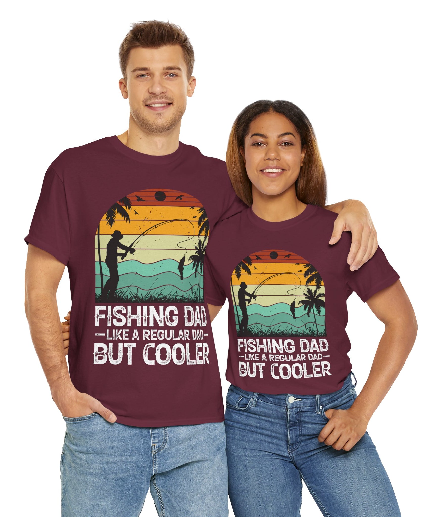 Minimalist Tropical Fishing Tee