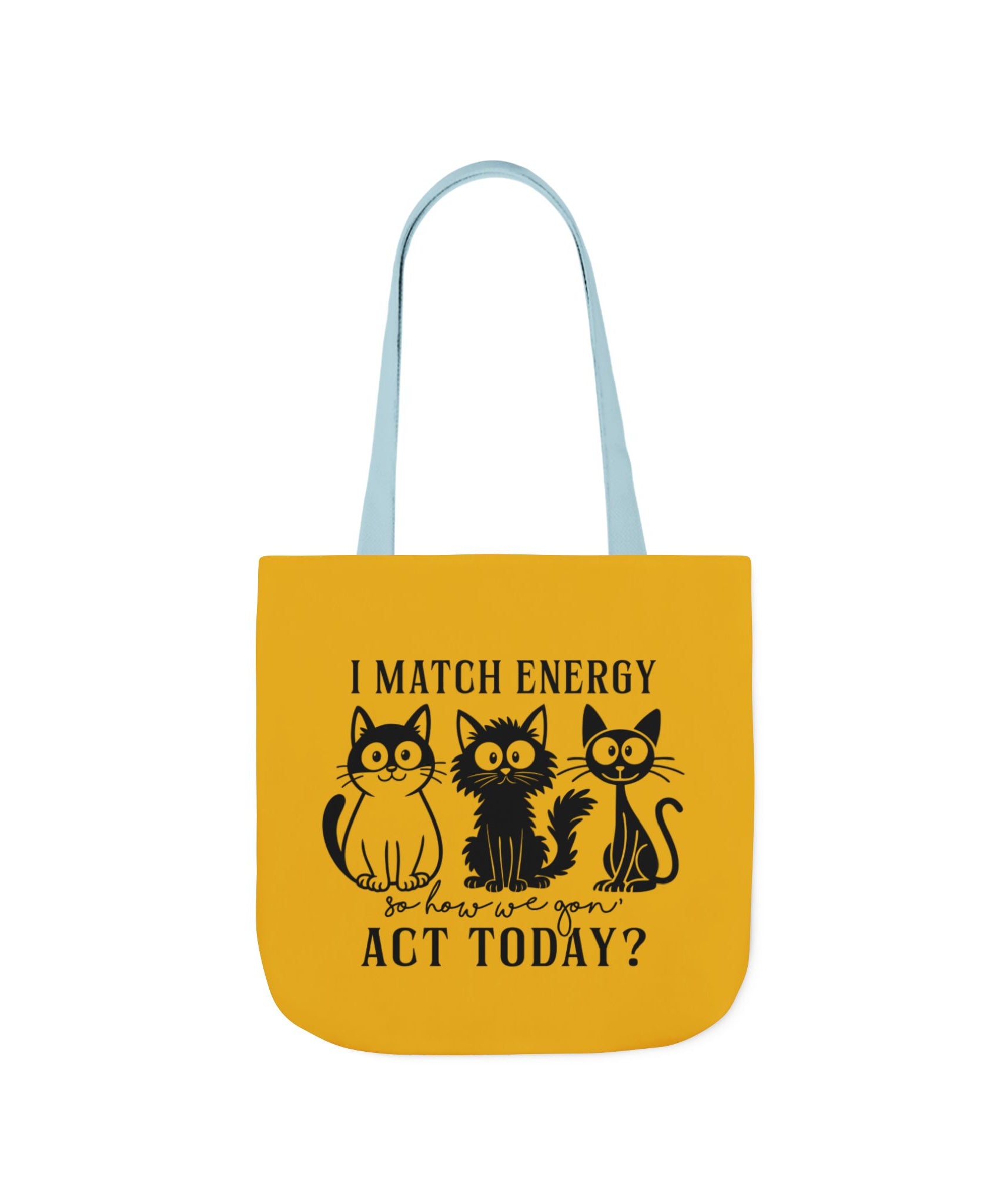 Cute Yellow Canvas Tote – Reusable Bag