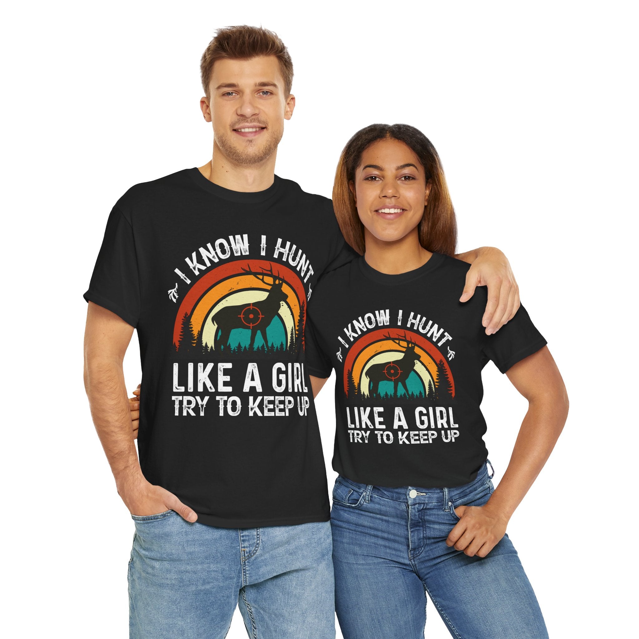 Sunset Target Deer Shirt – Hunting Vibes