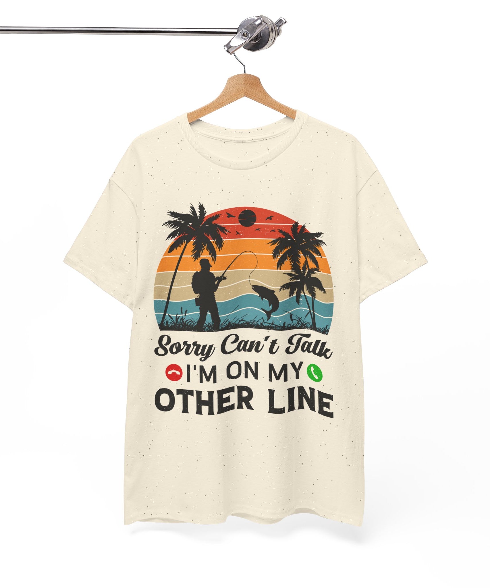 Funny Fishing T-Shirt – On My Other Line | Gallory Hive