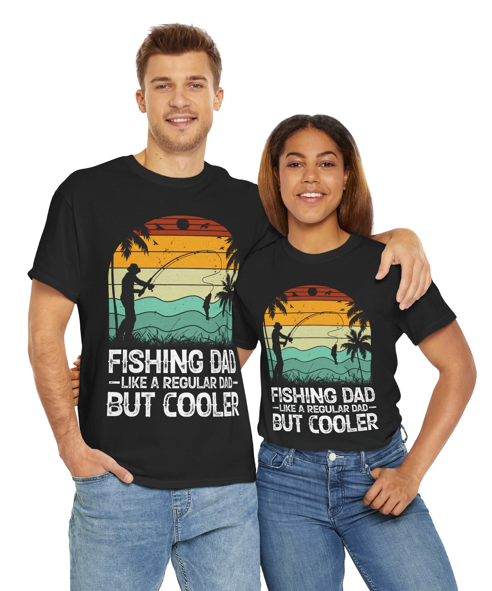 Minimalist Tropical Fishing Tee