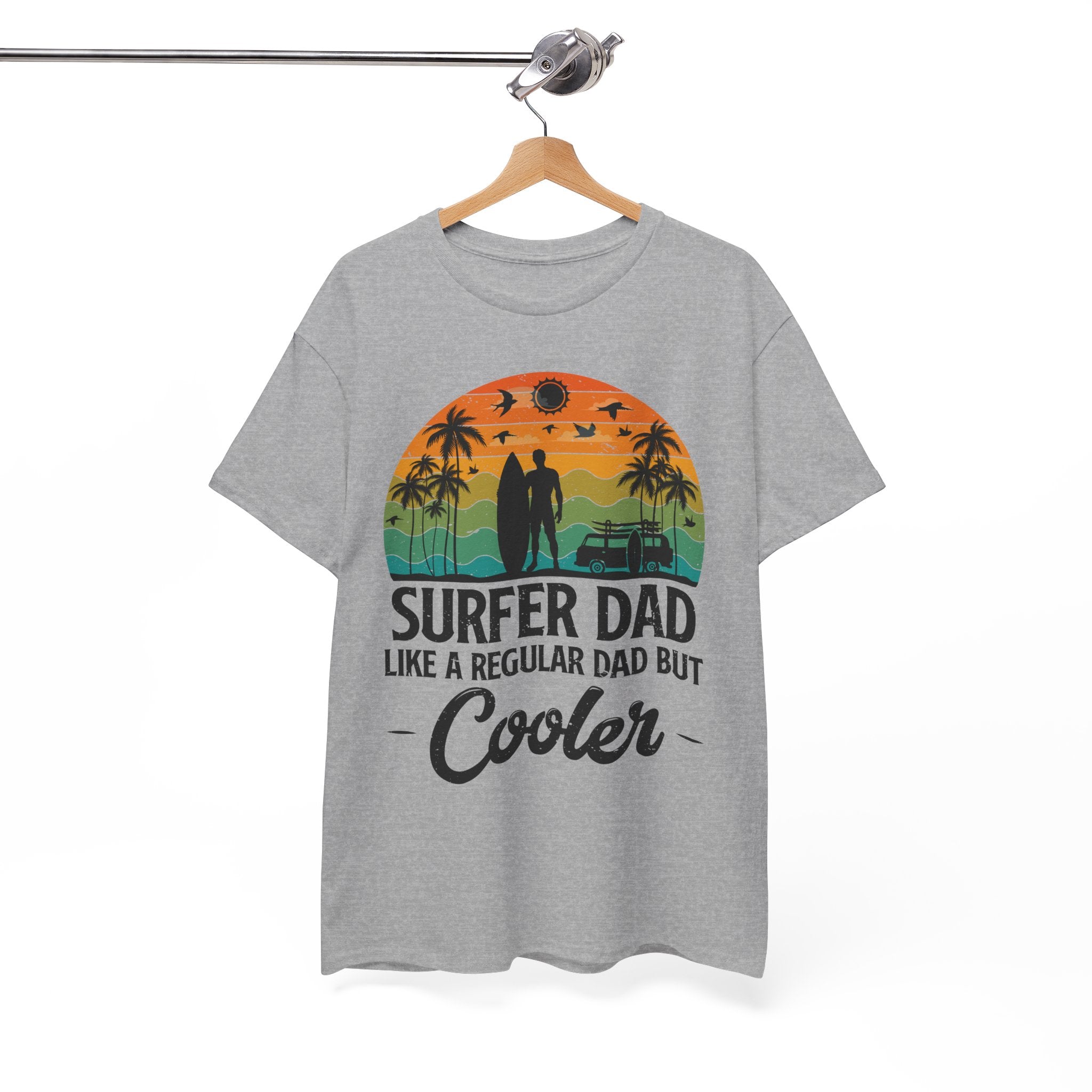 Vintage Surf Van & Palm Tree T-Shirt | Gallory Hive