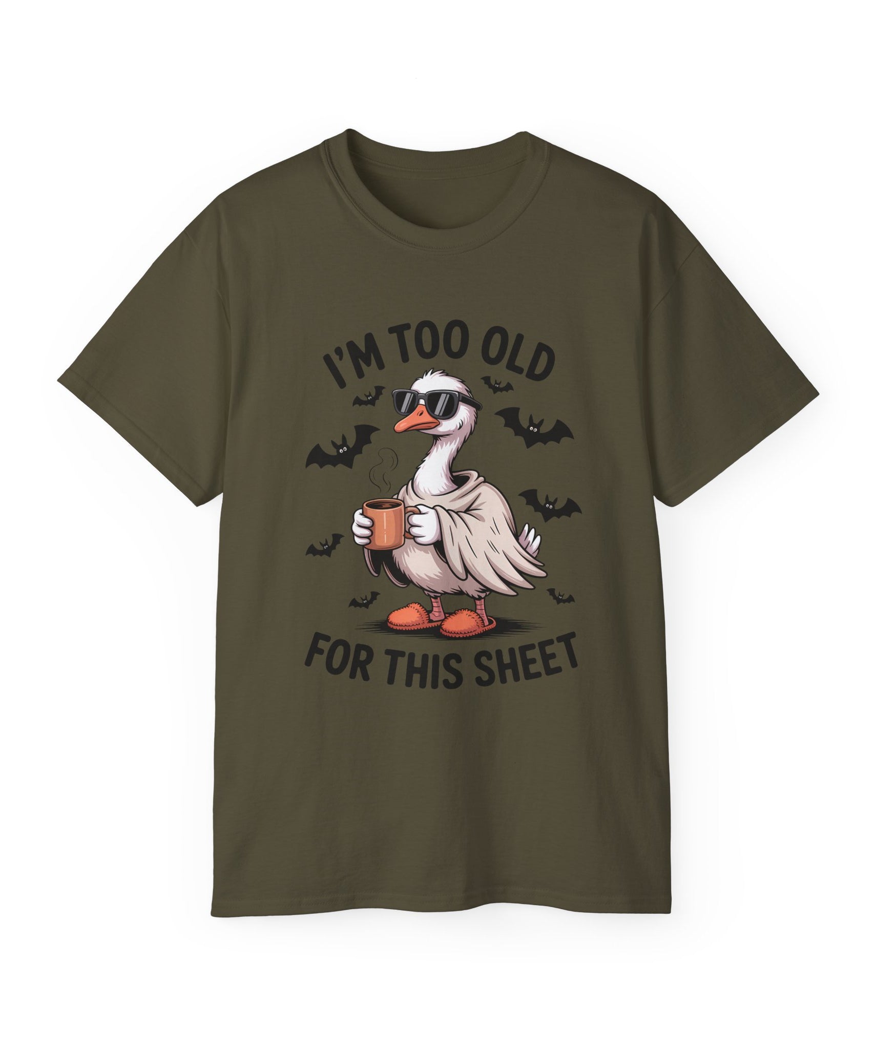 Funny Goose T-Shirt - Halloween Sheet Pun Tee | Gallory Hive