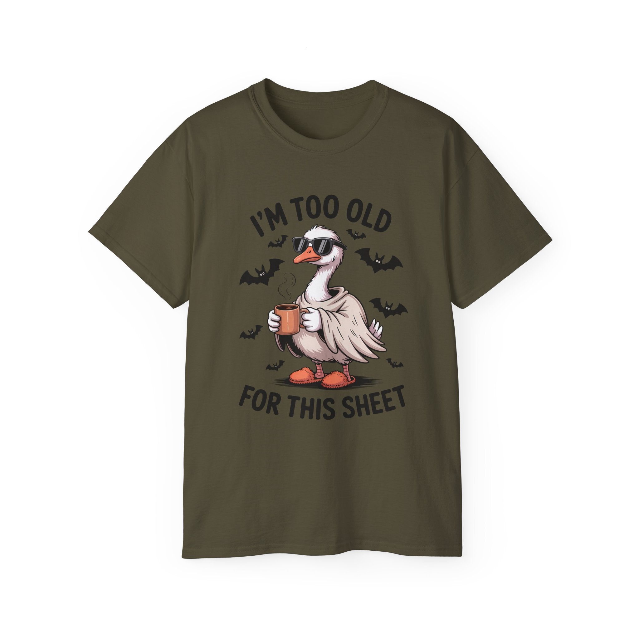Funny Goose T-Shirt - Halloween Sheet Pun Tee | Gallory Hive