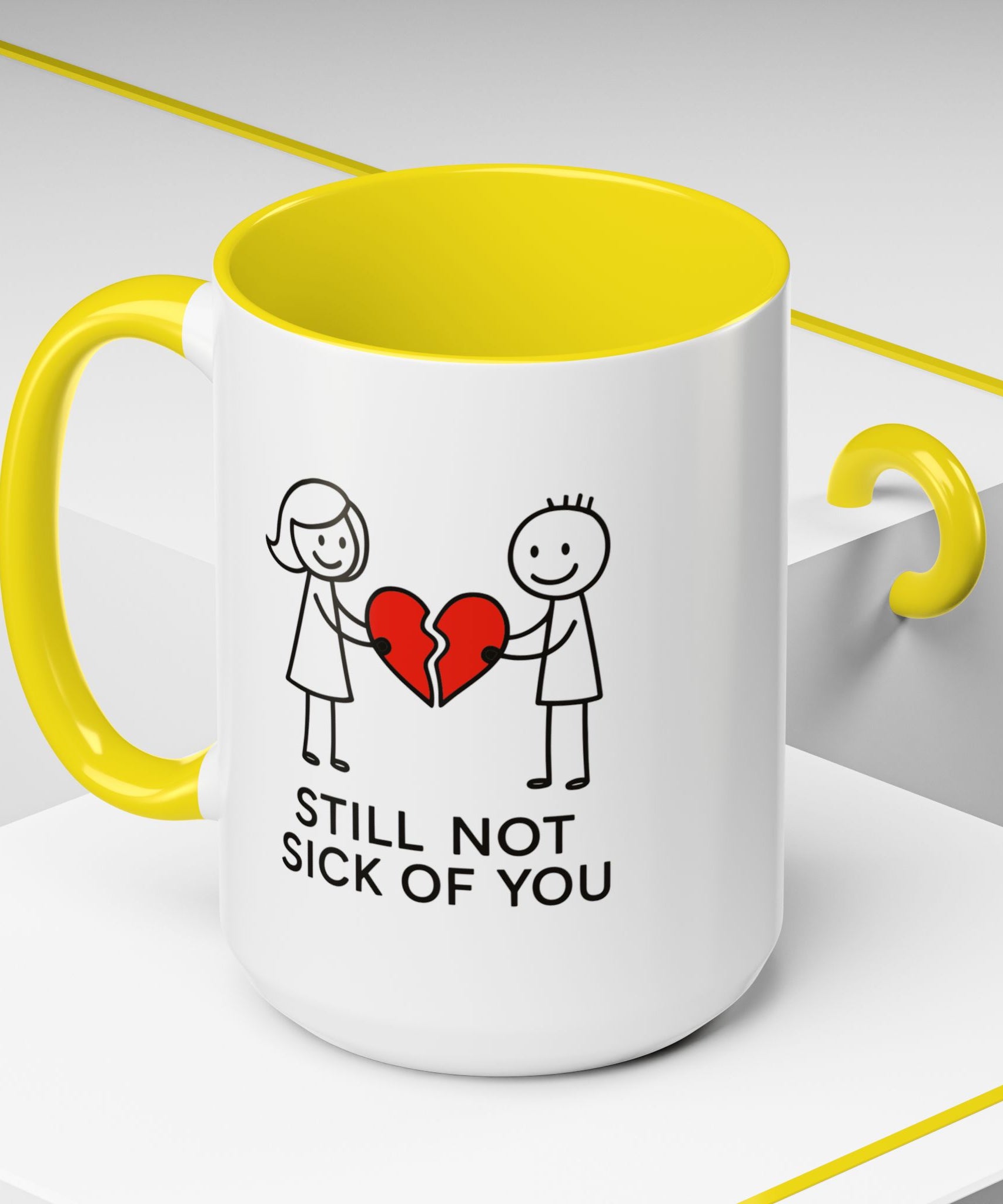Romantic Funny Ceramic Mug | Gallory Hive