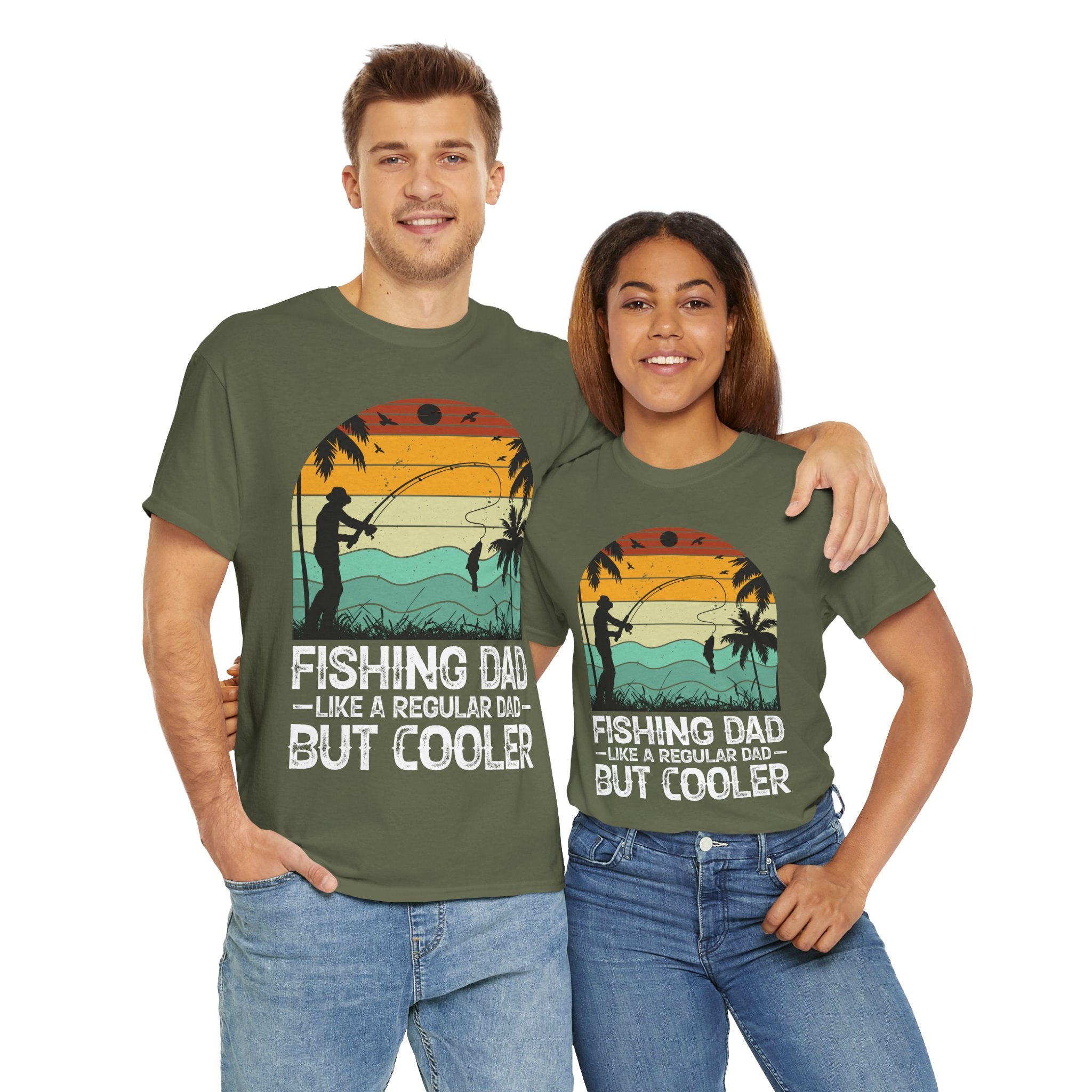 Minimalist Tropical Fishing Tee