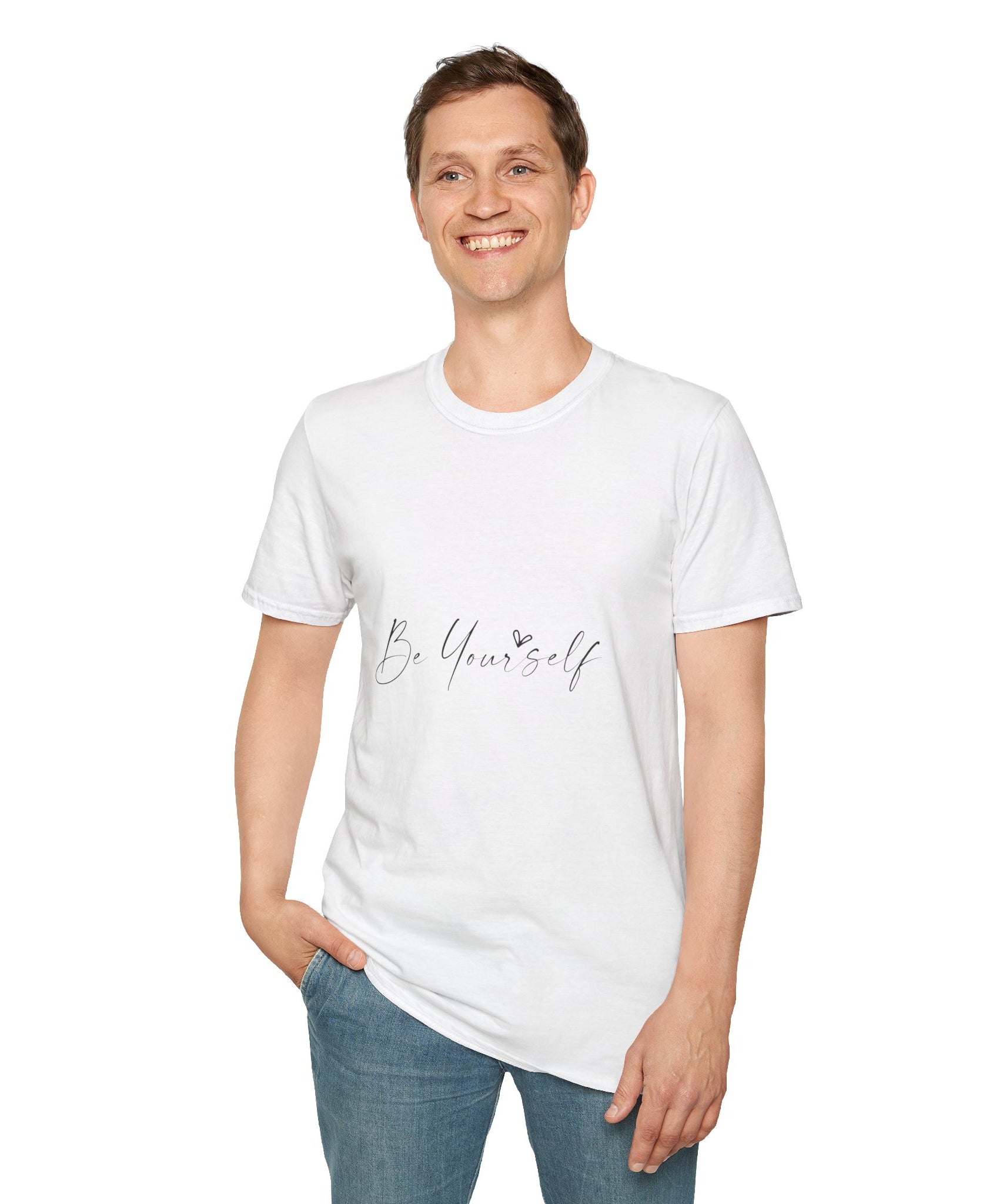 Unisex T-Shirt – "Be Yourself" Quote Tee - Positive Affirmation Shirt for Friends, Inspirational Tee - Gallory Hive