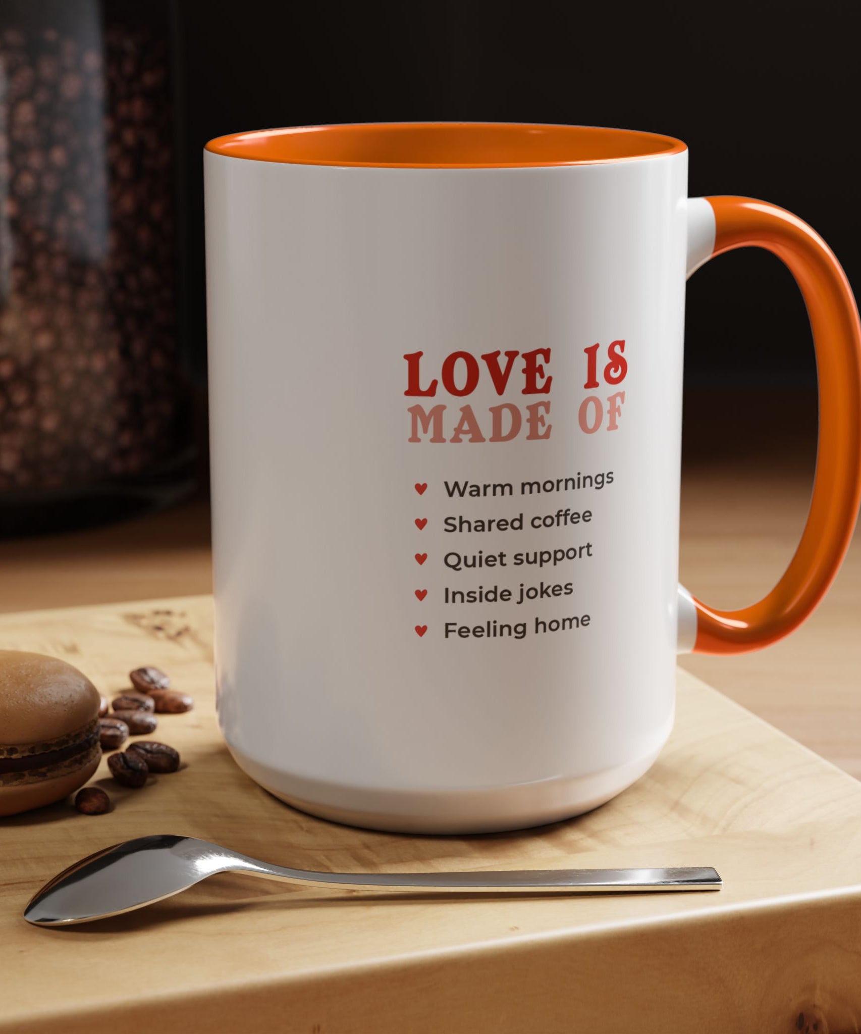 Romantic Love Quote Ceramic Coffee Mug | Gallory Hive