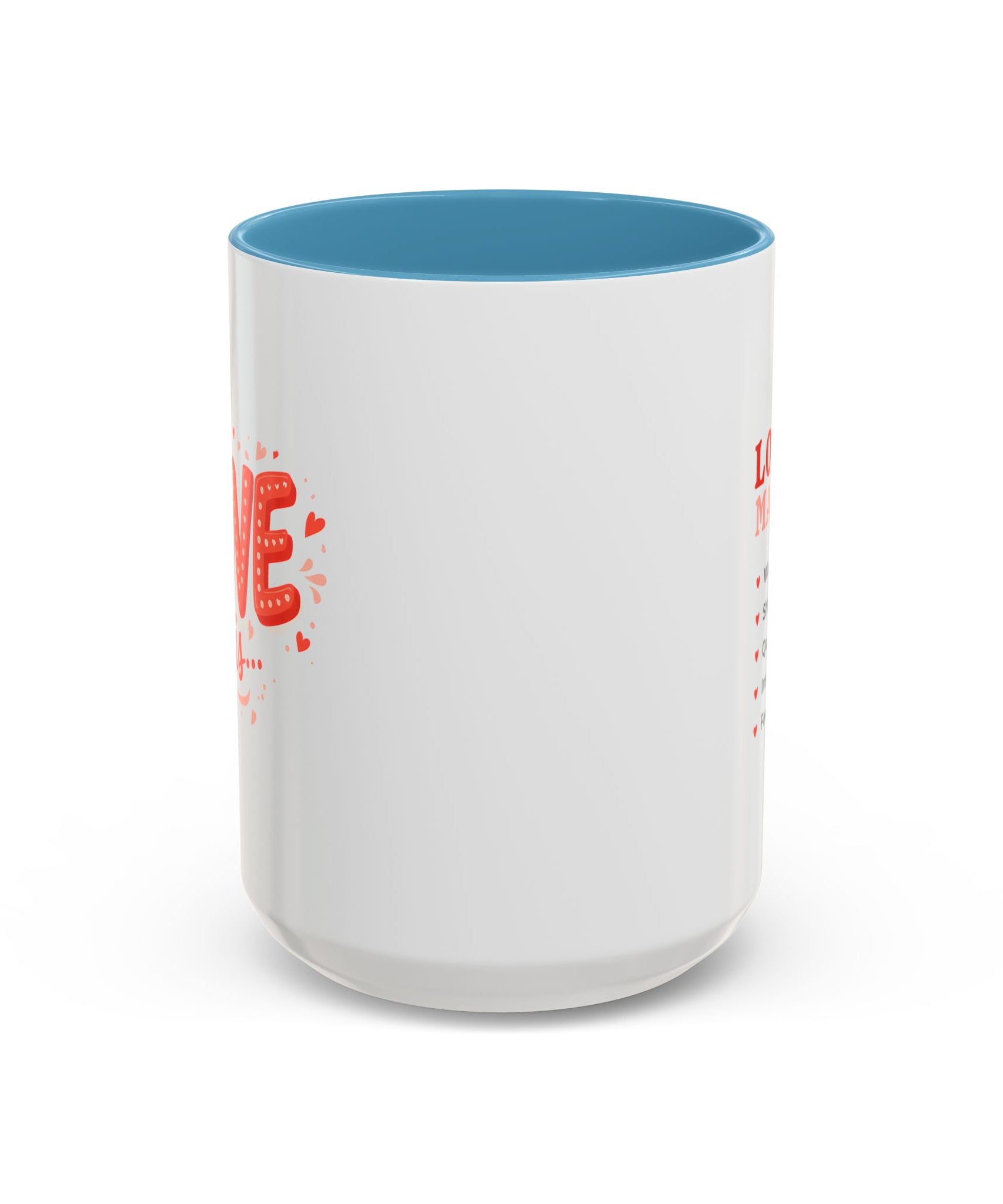 Romantic Love Quote Ceramic Coffee Mug | Gallory Hive