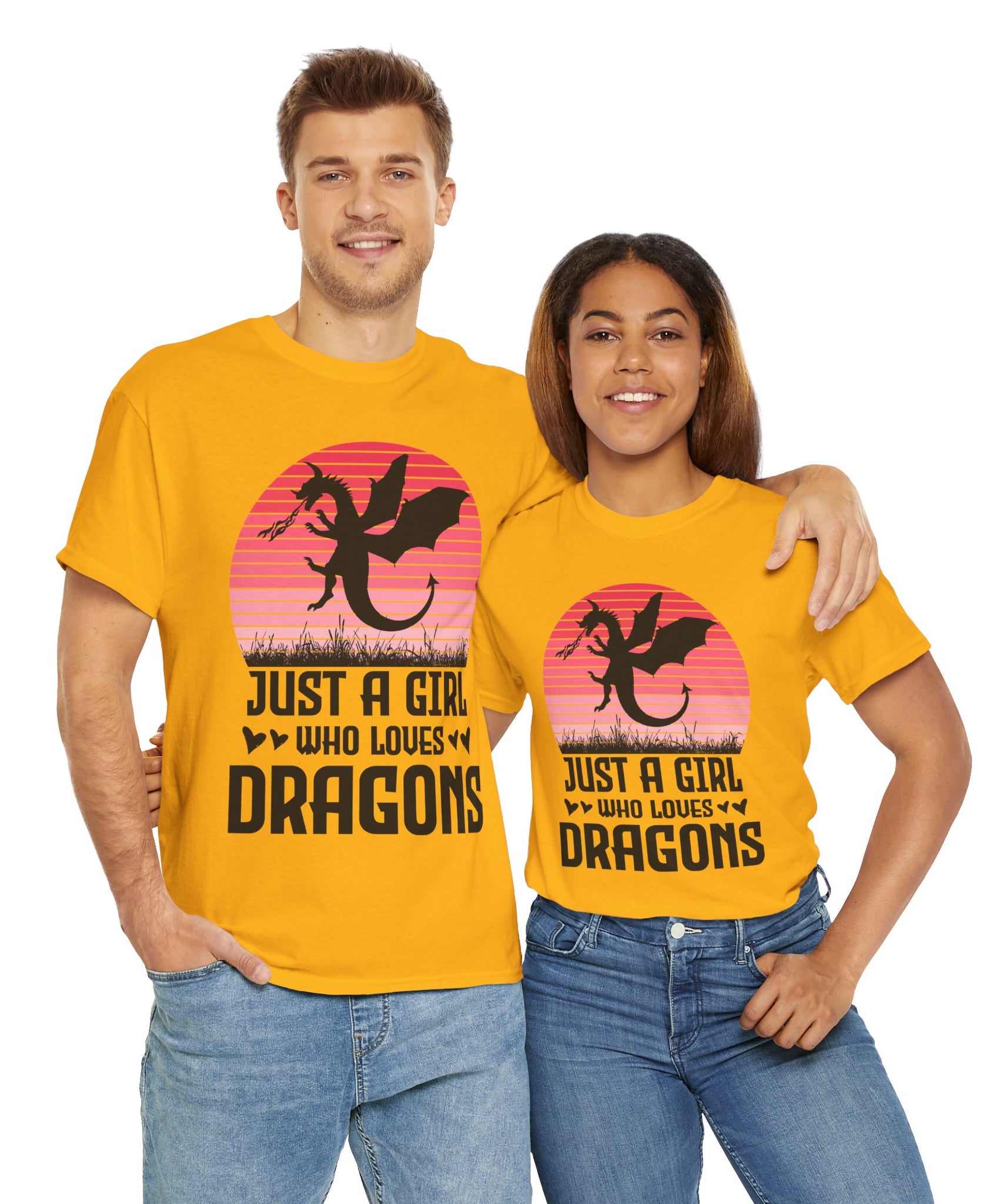 Retro Fire-Breathing Dragon Tee