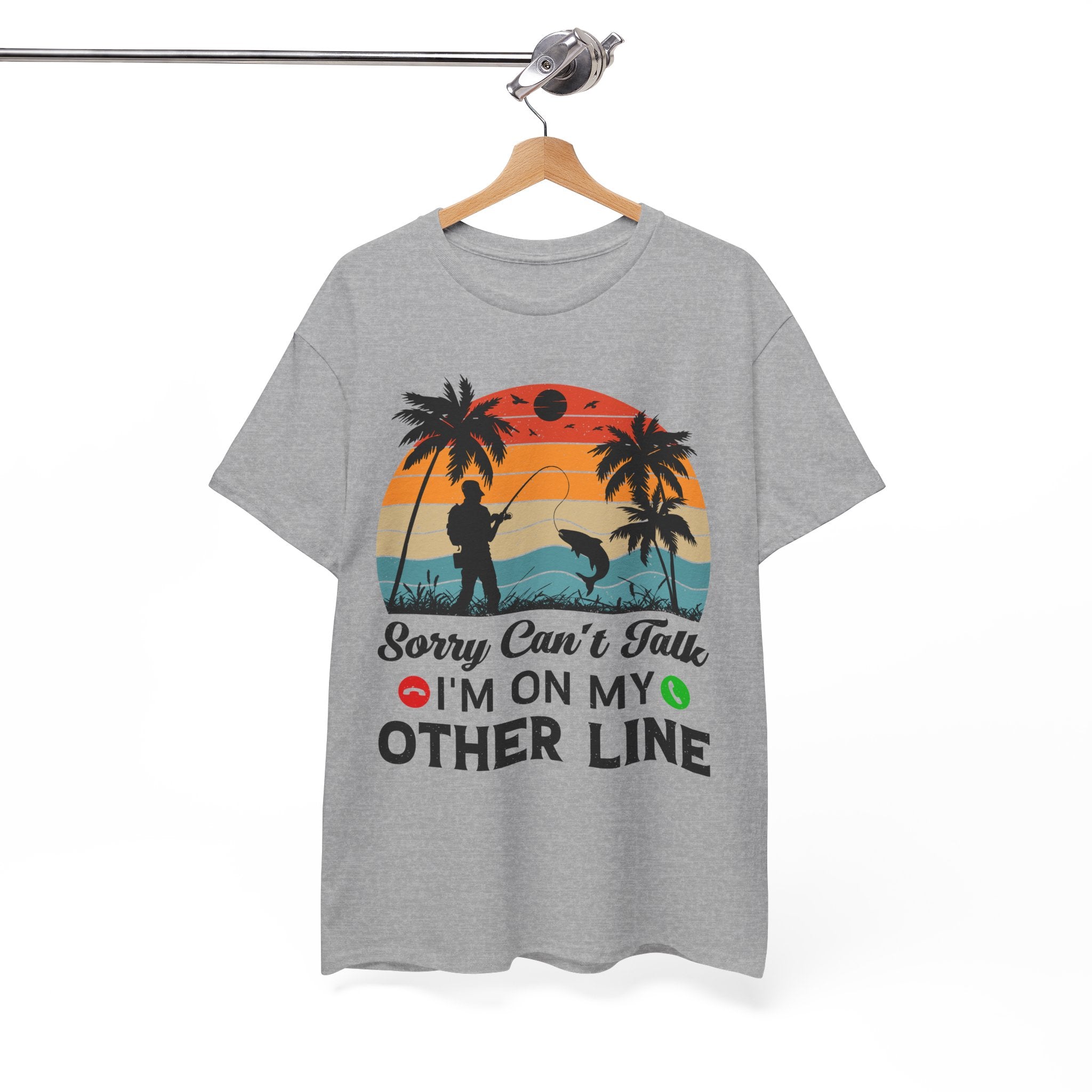 Funny Fishing T-Shirt – On My Other Line | Gallory Hive