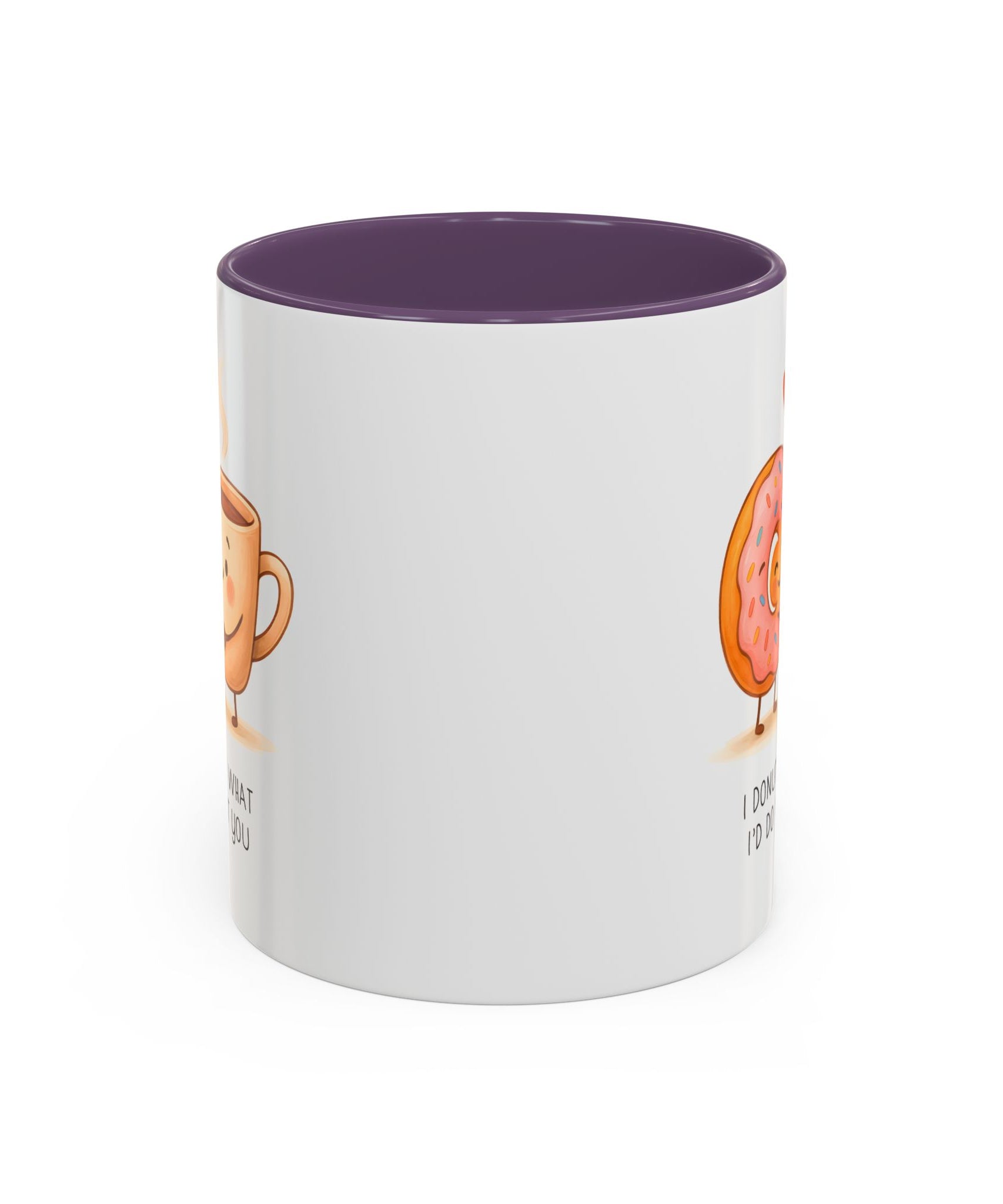 Cute Donut and Coffee Love Ceramic Mug | Gallory Hive