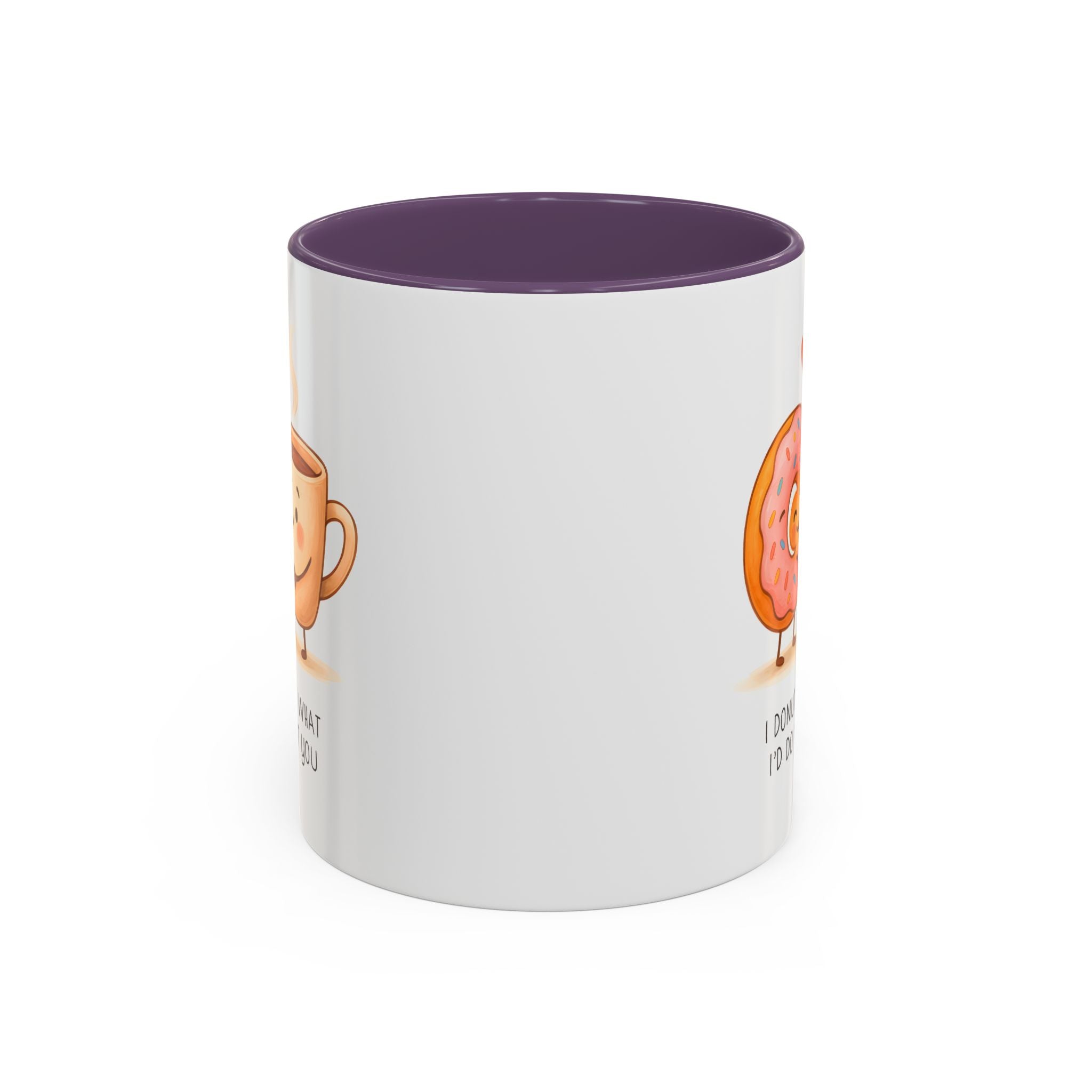 Cute Donut and Coffee Love Ceramic Mug | Gallory Hive