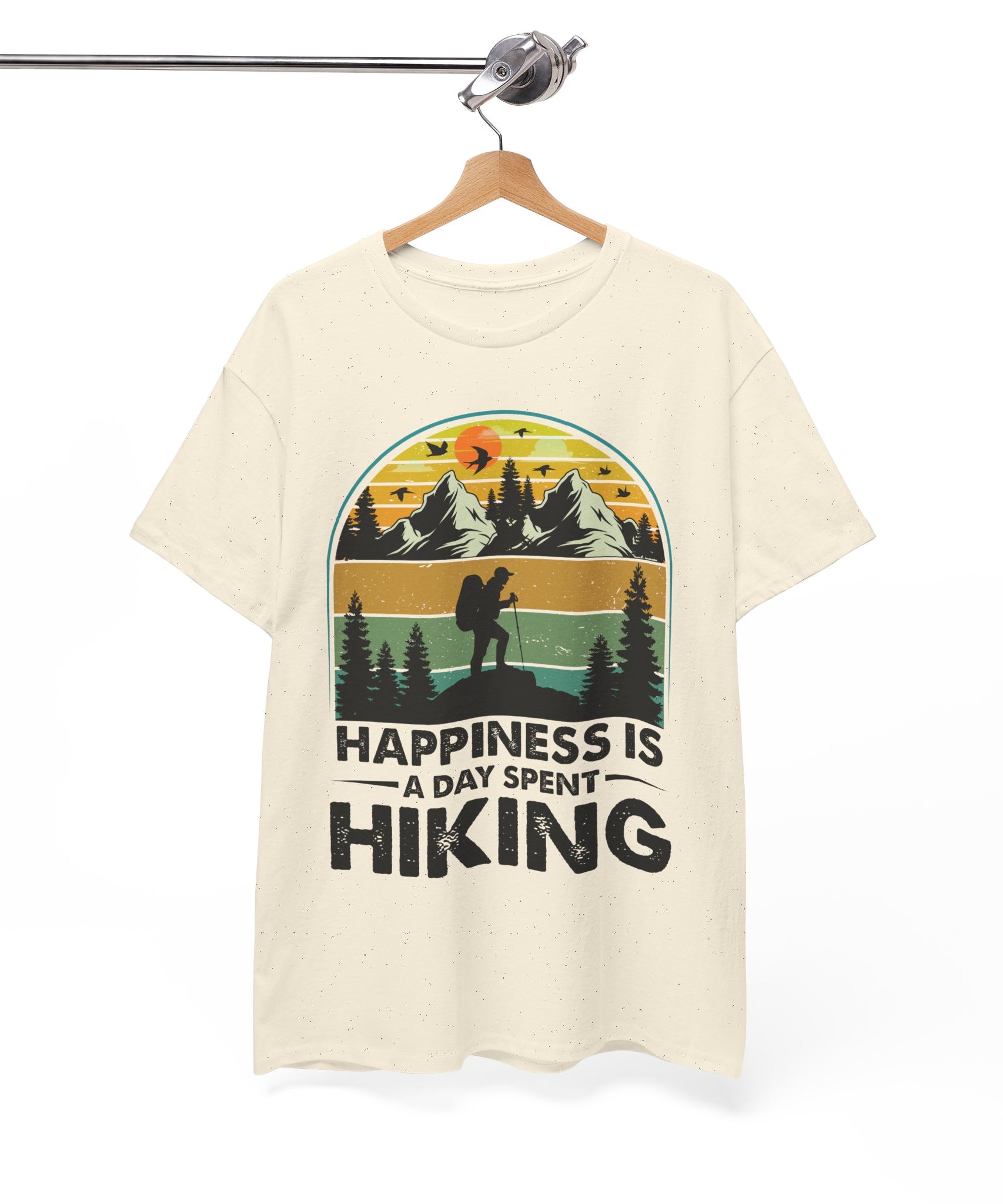 Vintage Hiker Sunset Mountain Tee | Gallory Hive