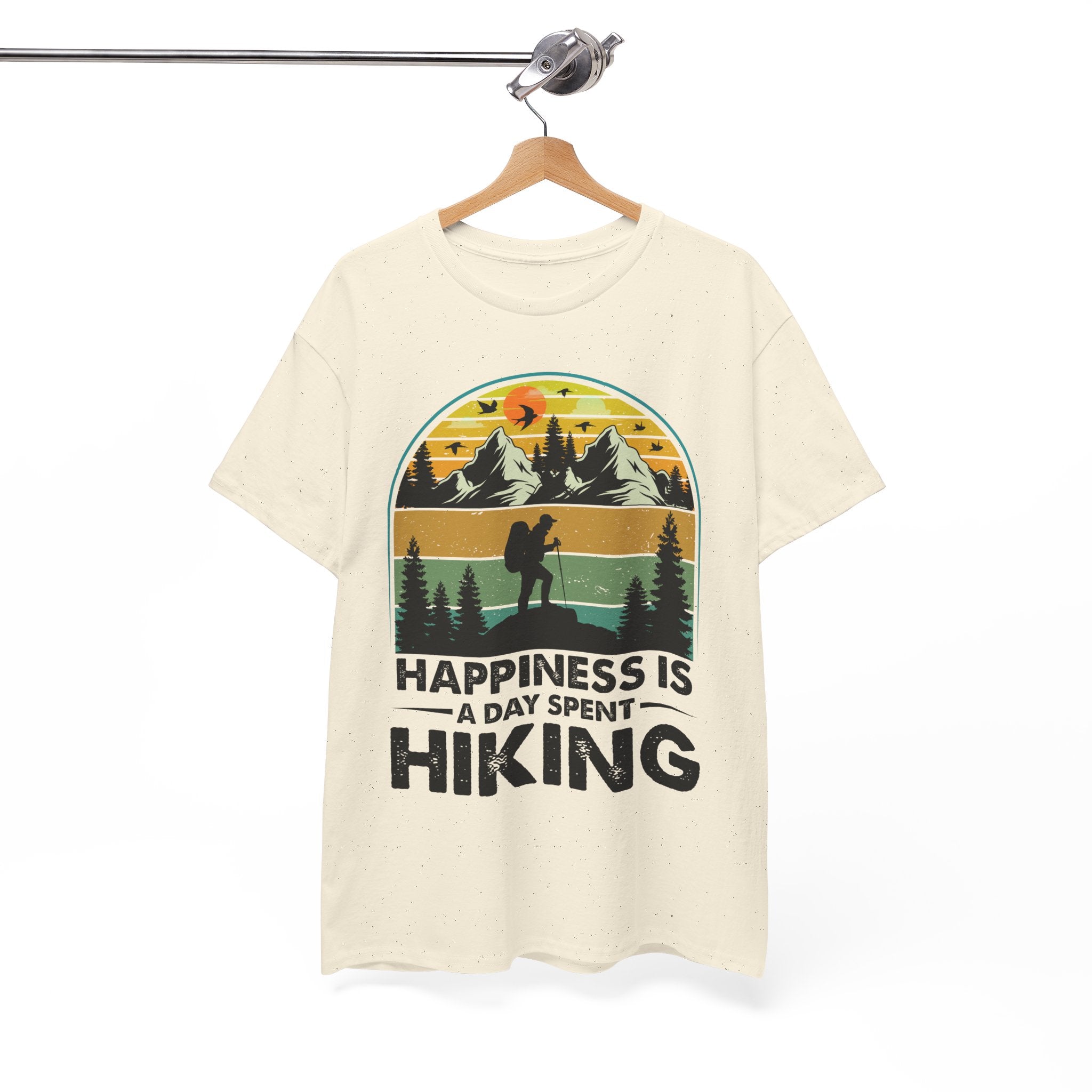 Vintage Hiker Sunset Mountain Tee | Gallory Hive
