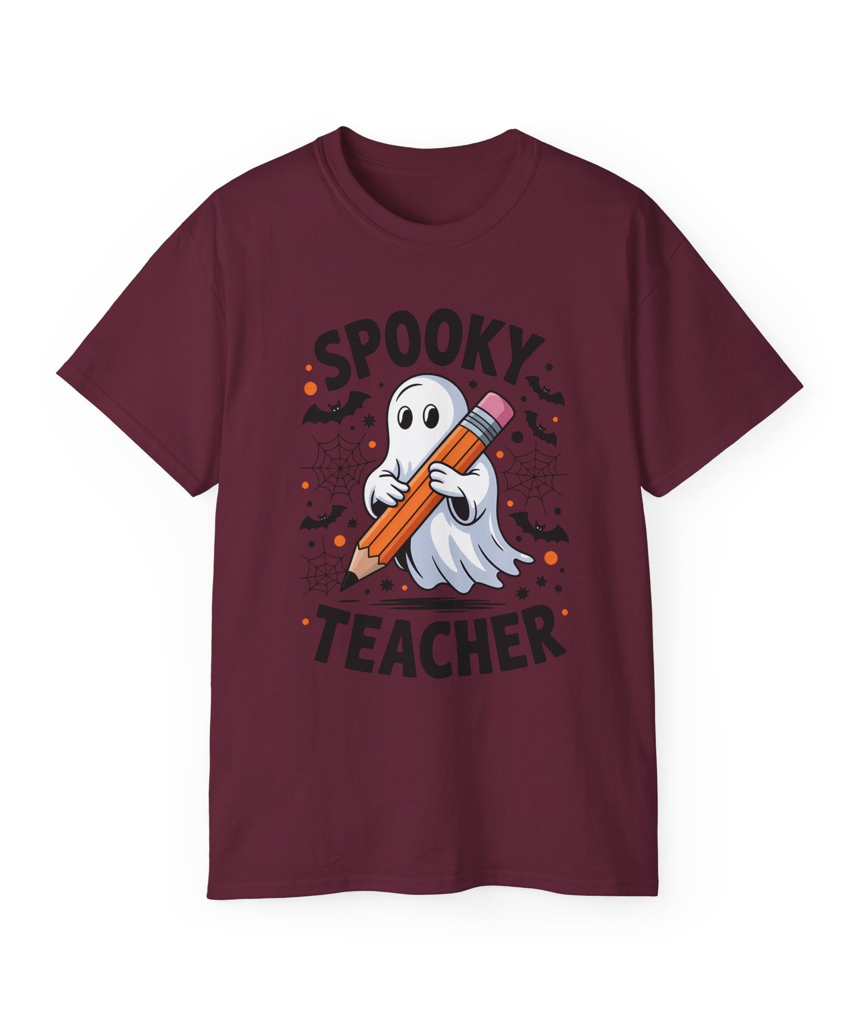Spooky Teacher Ghost T-Shirt - Halloween Tee | Gallory Hive