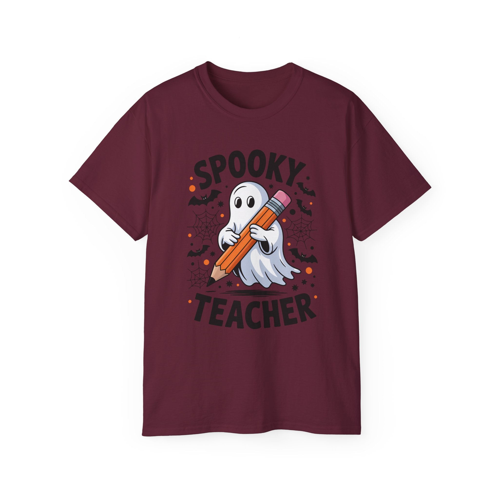 Spooky Teacher Ghost T-Shirt - Halloween Tee | Gallory Hive
