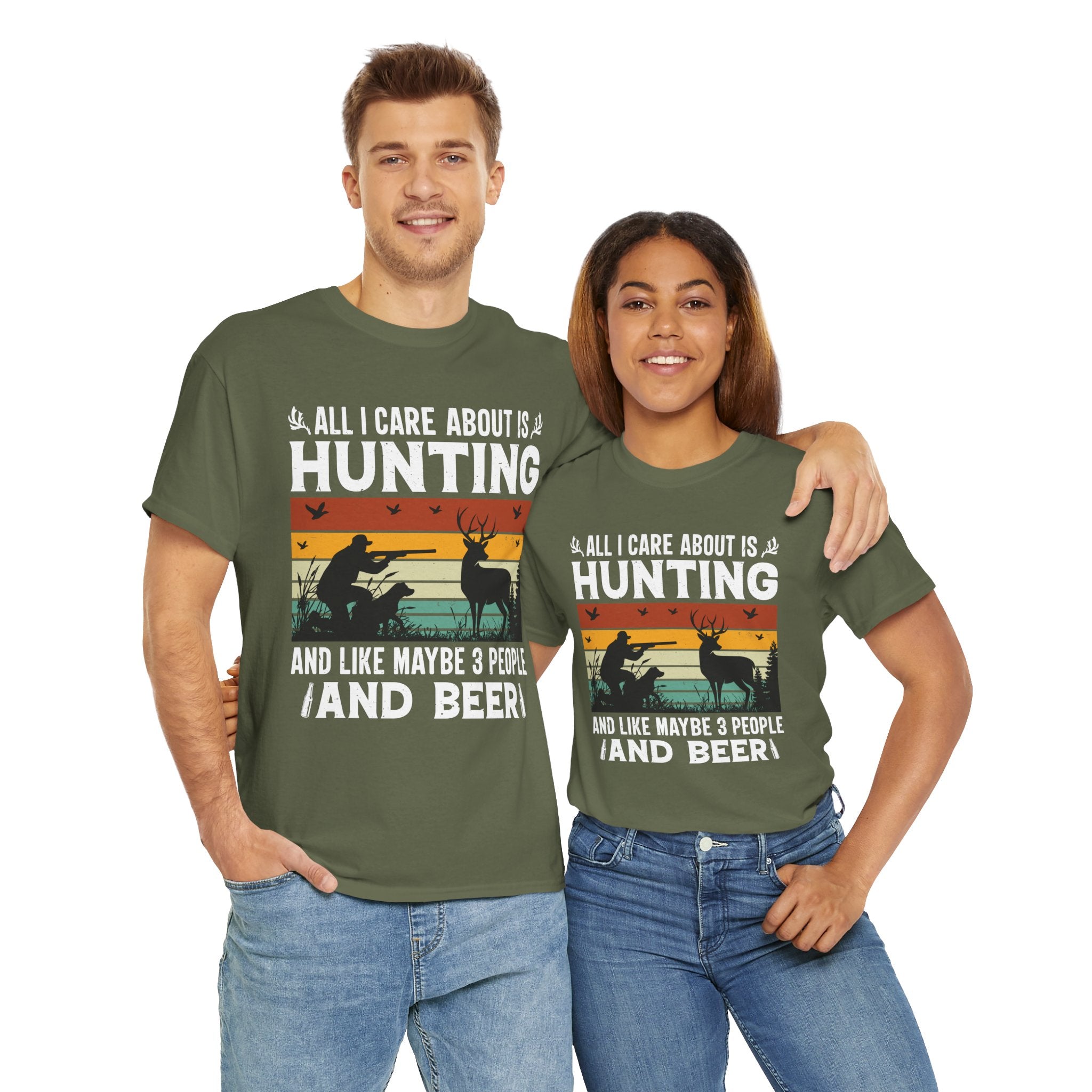 Hunting Lover T-Shirt - Vintage Design
