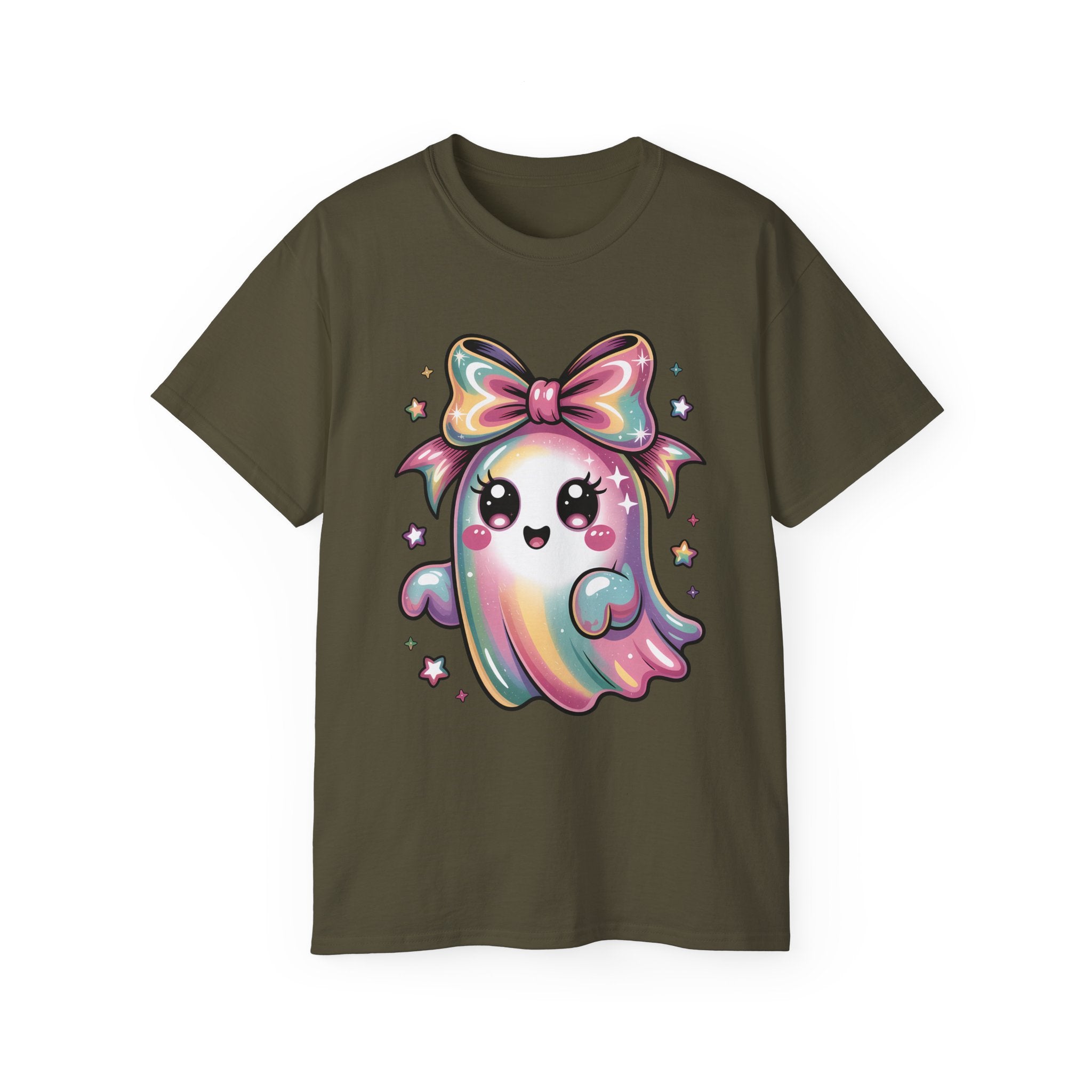Happy Ghost T-Shirt - Adorable Pastel Tee