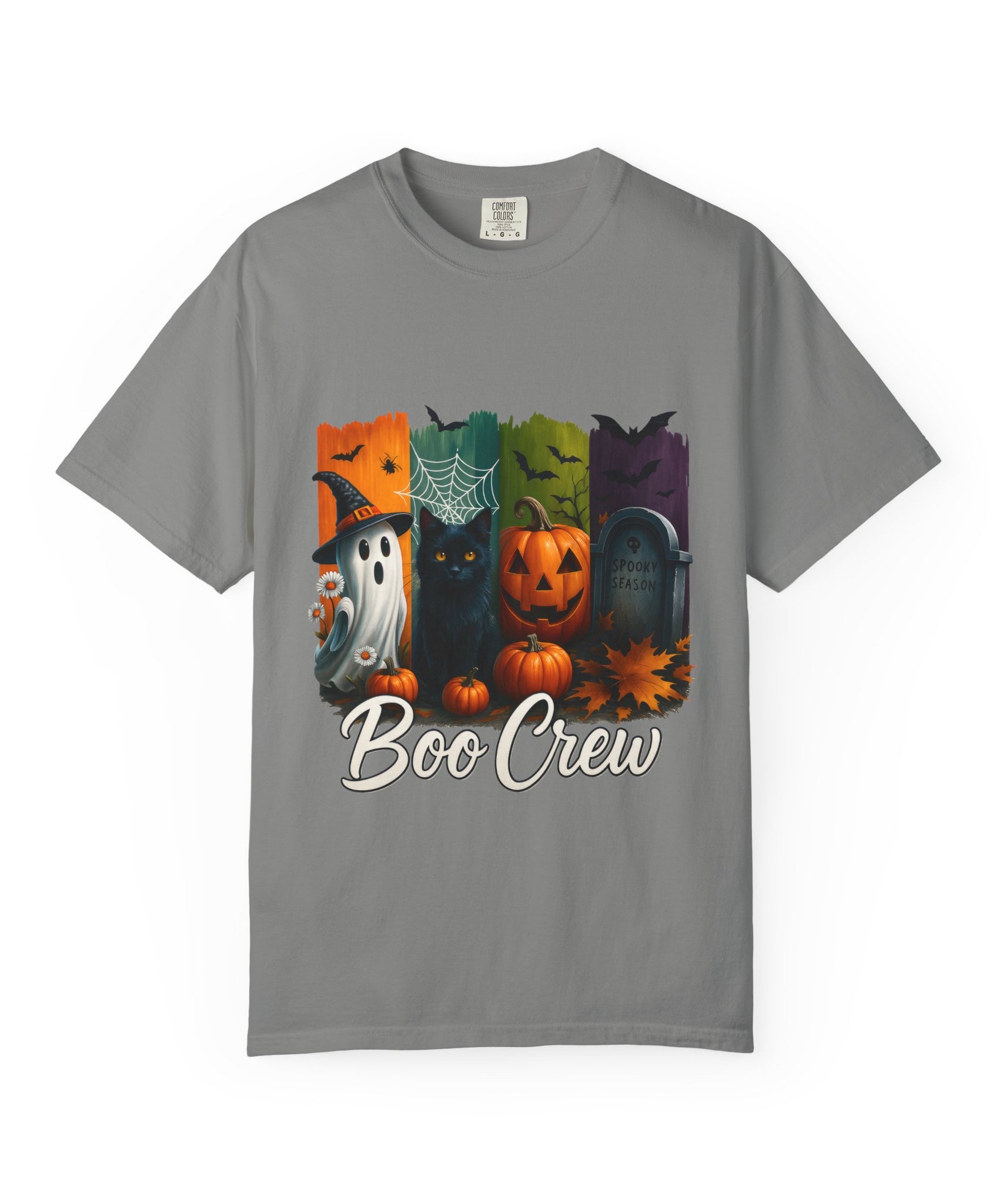 Unisex Halloween Shirt – Pumpkin, Ghost & Tombstone | Gallory Hive